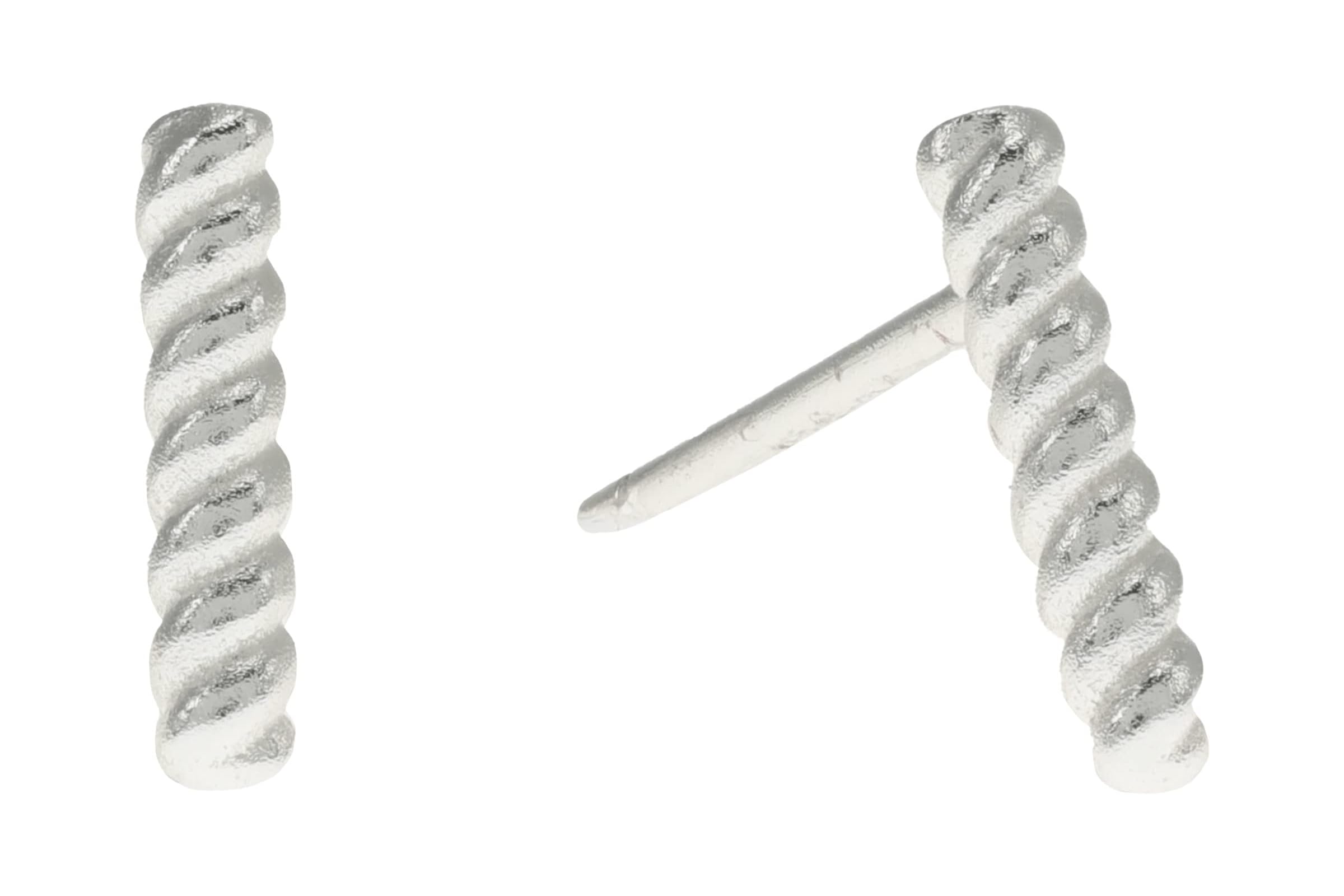 Серьги Argento Vivo Twist Bar Post Earrings