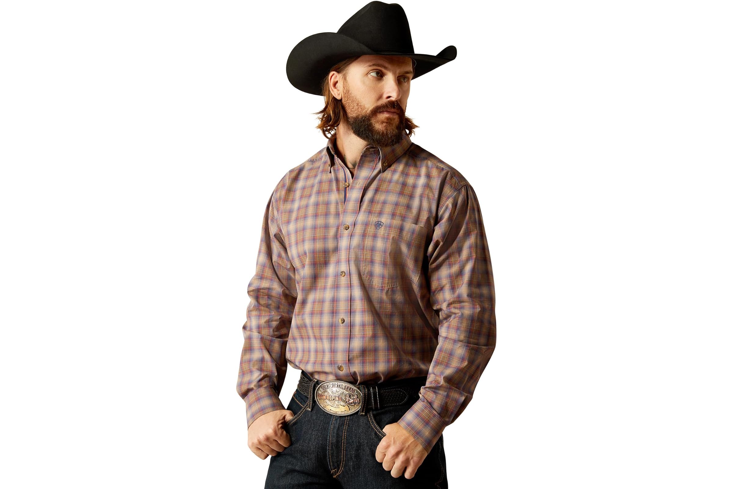 Мужская рубашка Ariat Pro Series Terry Classic Fit Shirt 8590₽