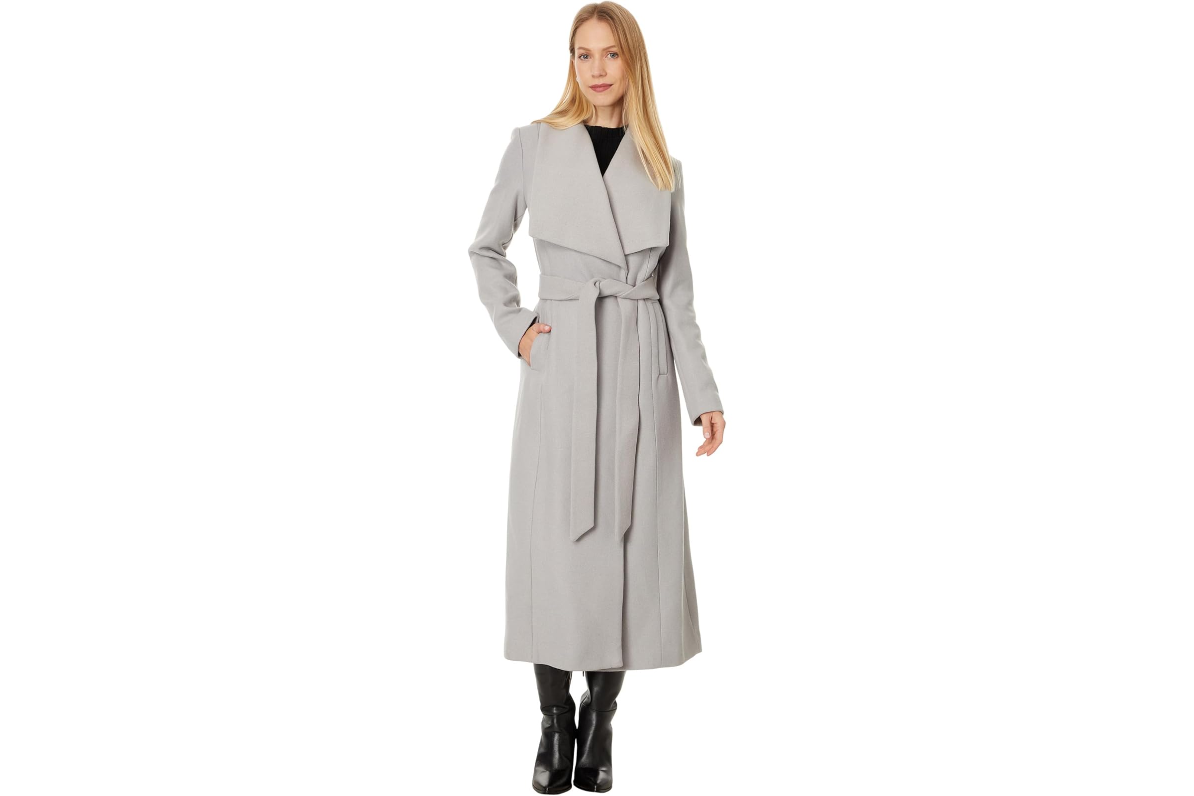 Cole Haan Wool Maxi Wrap Coat 26890₽