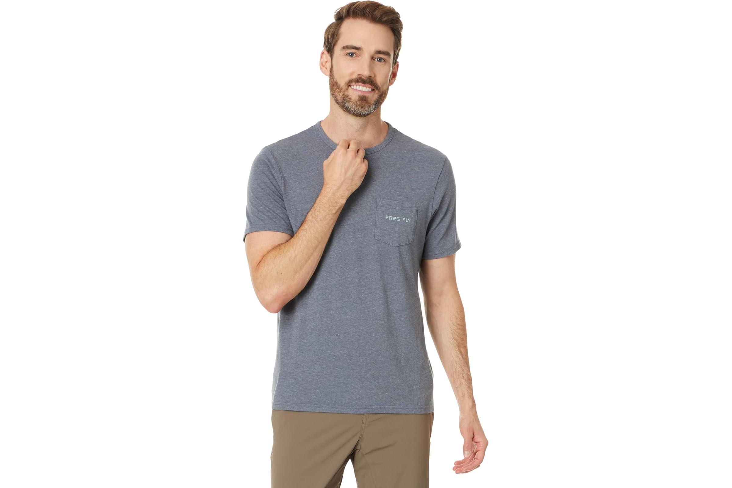 Мужская рубашка Free Fly Comfort On Pocket Tee