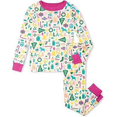Пижама Hatley Kids Pink Falala Cotton Pajama Set (Toddler/Little Kid/Big Kid)