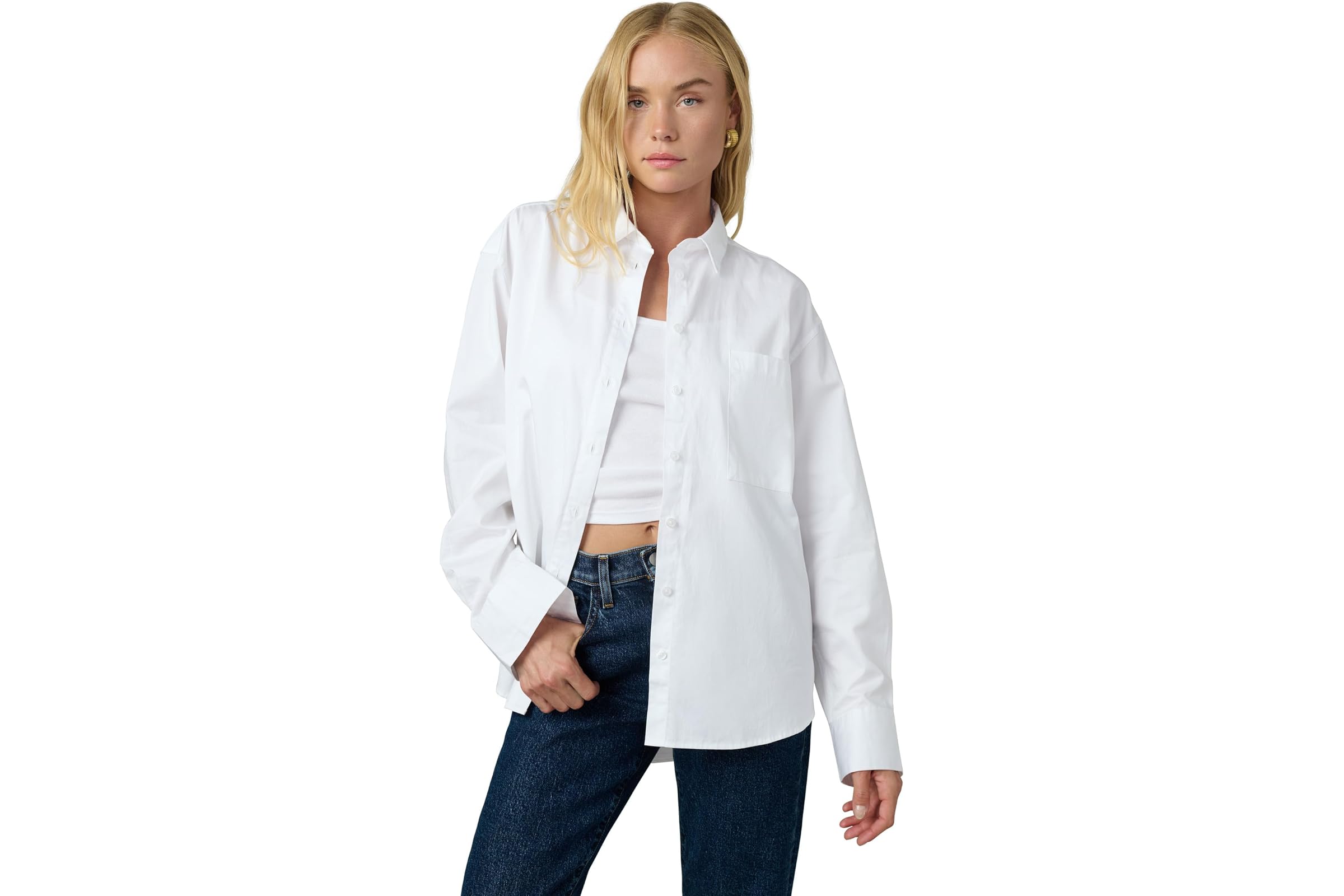 Joes Jeans The Boyfriend Button Down Shirt 29390₽