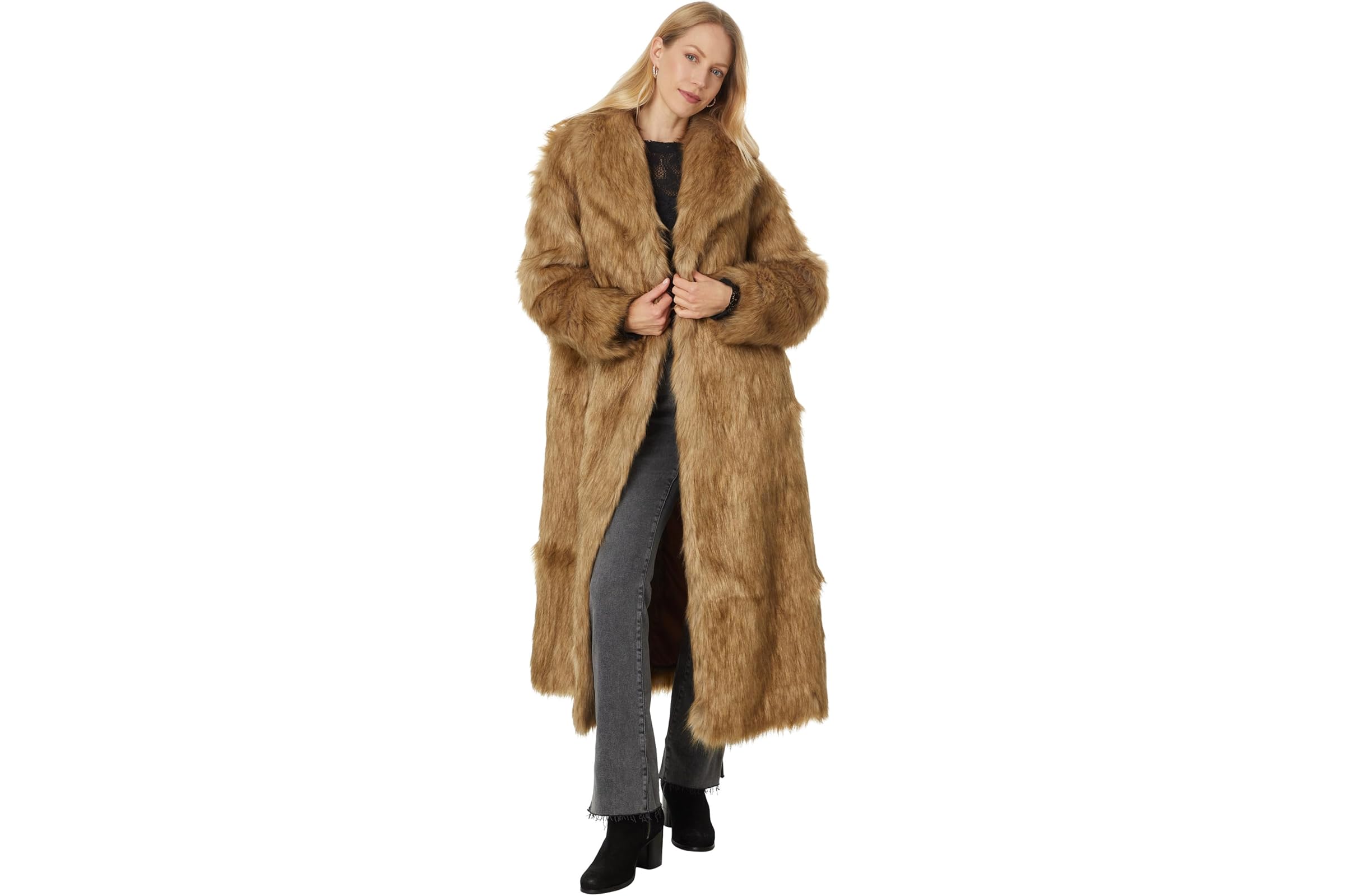 Free People Annice Fur Coat 36690₽