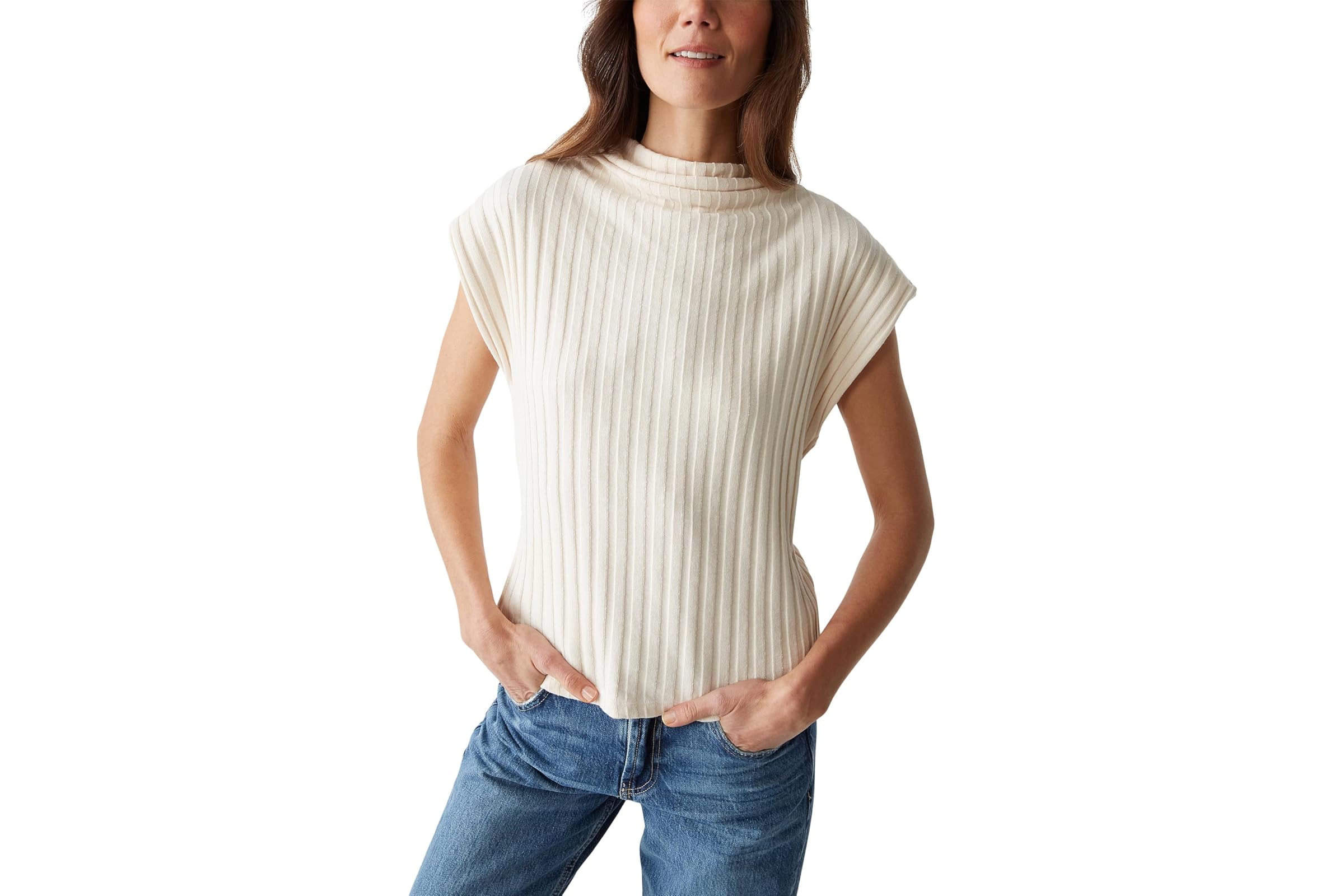 Michael Stars Nara Mock Neck Top 16890₽