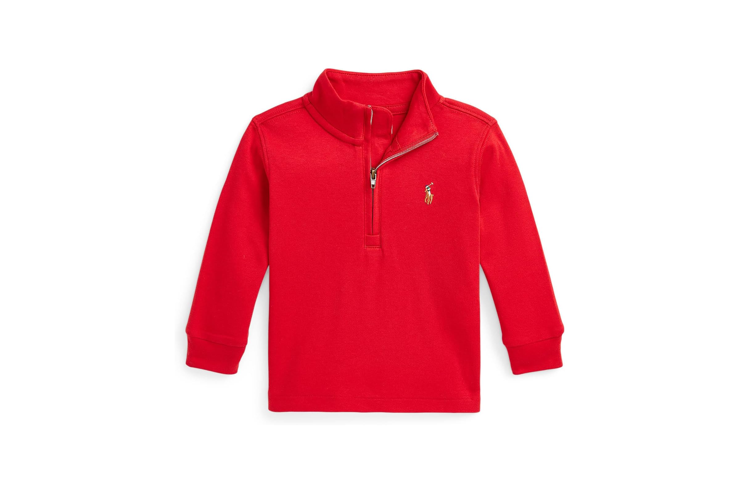 Свитер Polo Ralph Lauren Kids Cotton Interlock Quarter-Zip Pullover Infant 4390₽