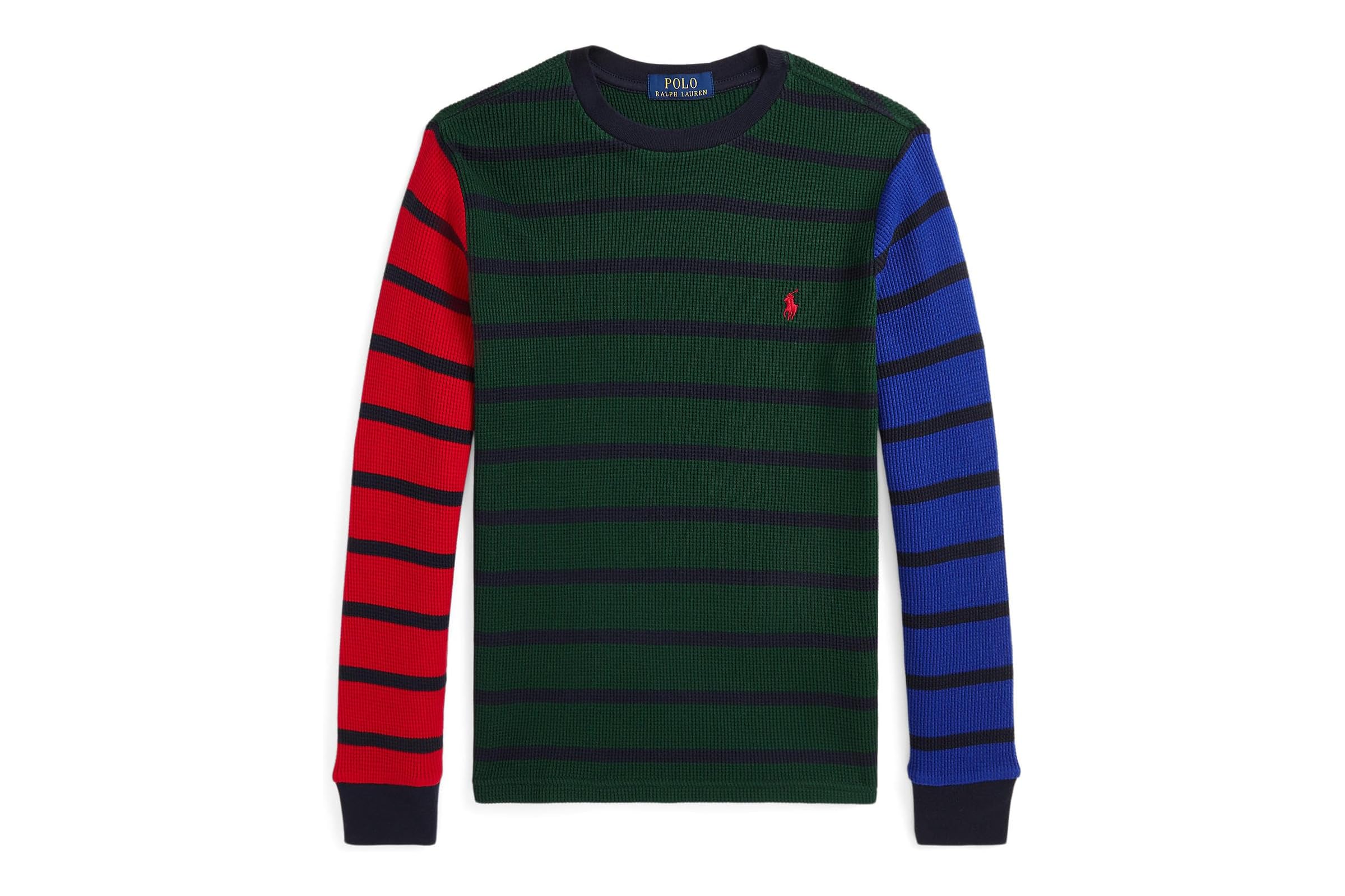 Свитер Polo Ralph Lauren Kids Waffle-Knit Cotton Long Sleeve Tee Big Kid 7990₽
