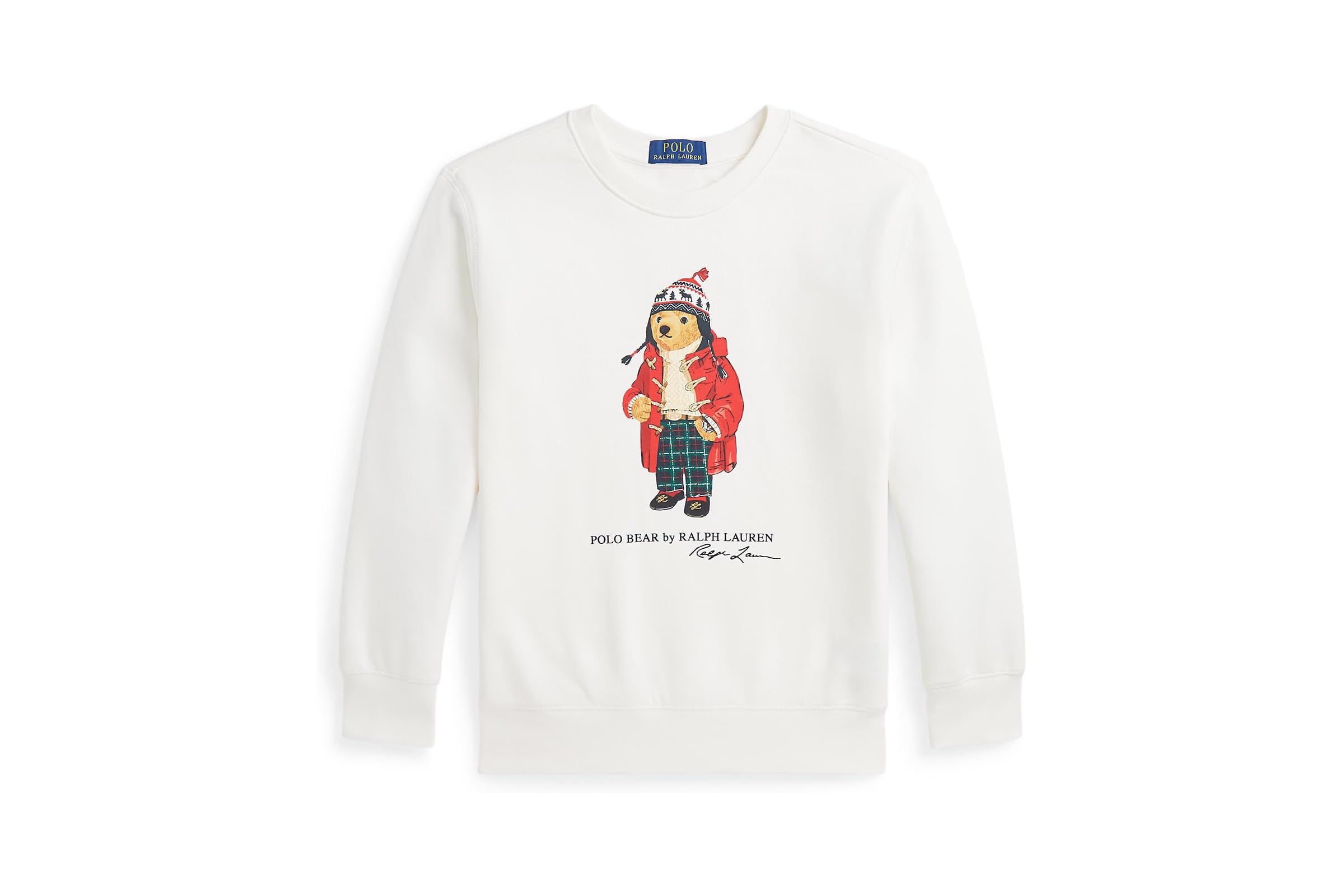 Свитер Polo Ralph Lauren Kids Polo Bear Fleece Sweatshirt Big Kid 13890₽