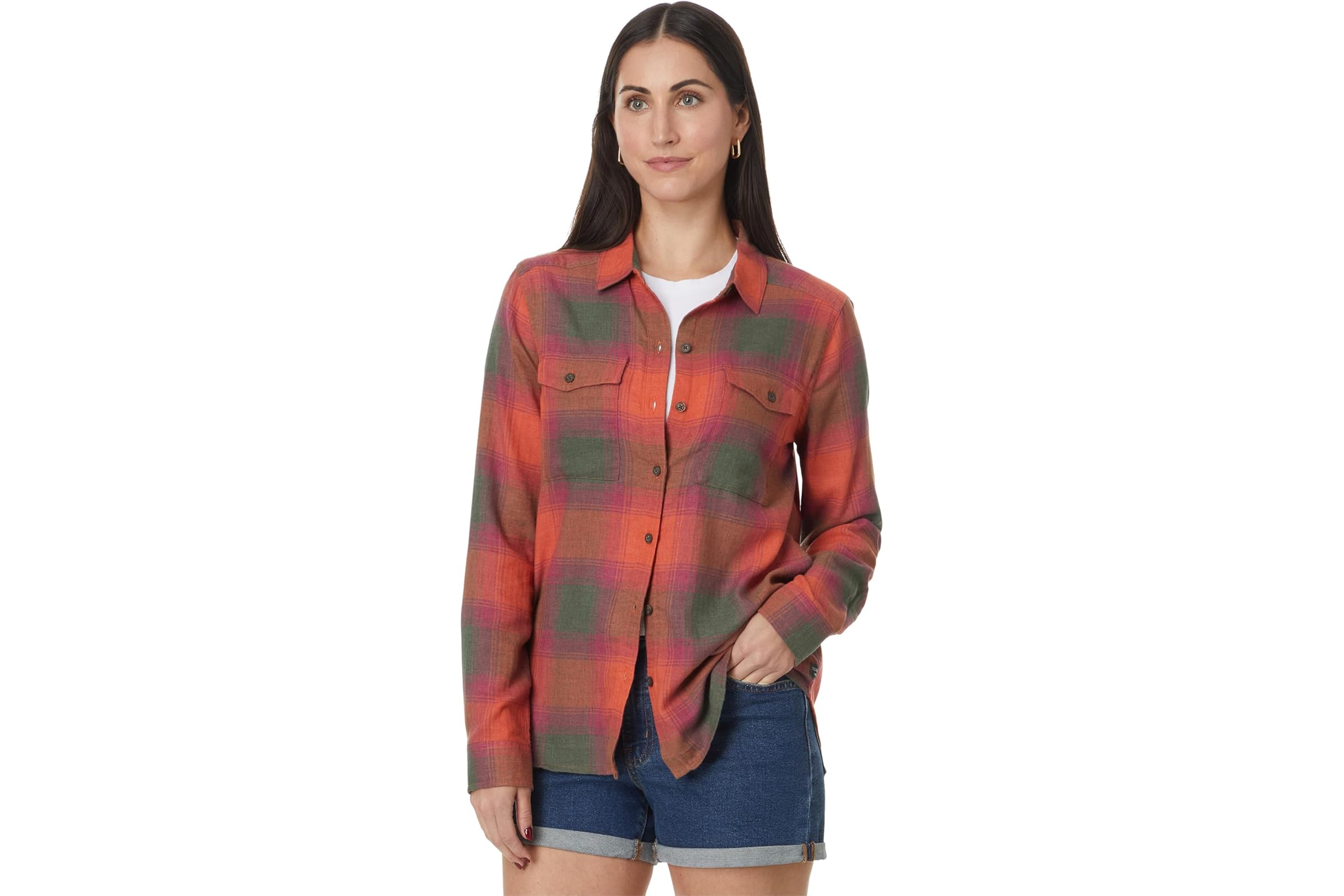 Toad-Co Re-Form Flannel Long Sleeve Shirt 10290₽