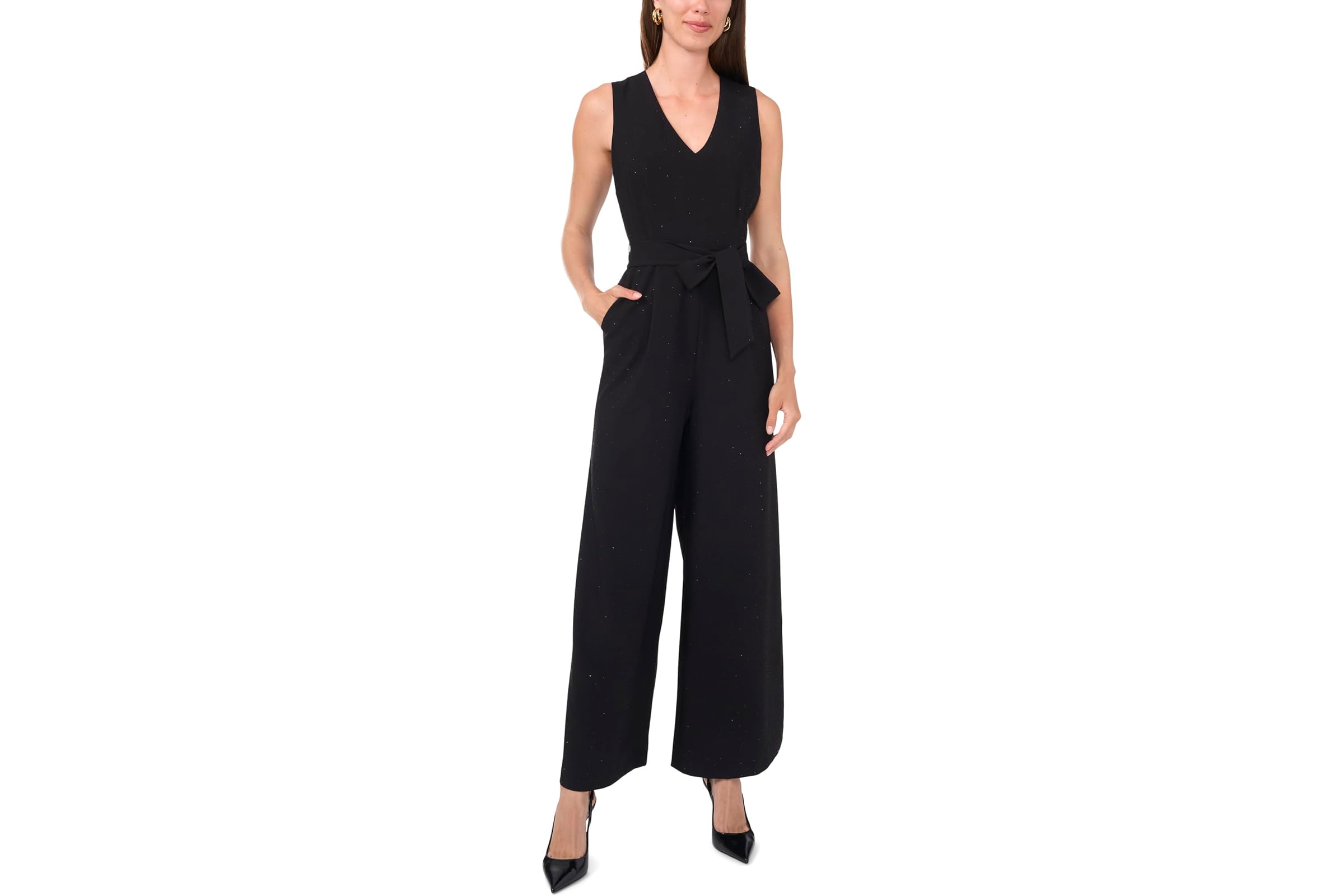 Комбинезон Vince Camuto V-Neck Wide Leg Jumpsuit 23690₽