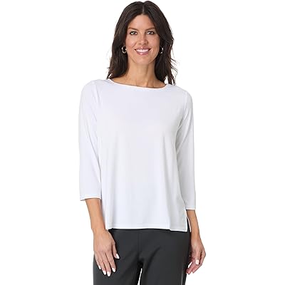 Tommy Bahama Reversible Kona Isles 3/4 Sleeve V Boat Neck Top