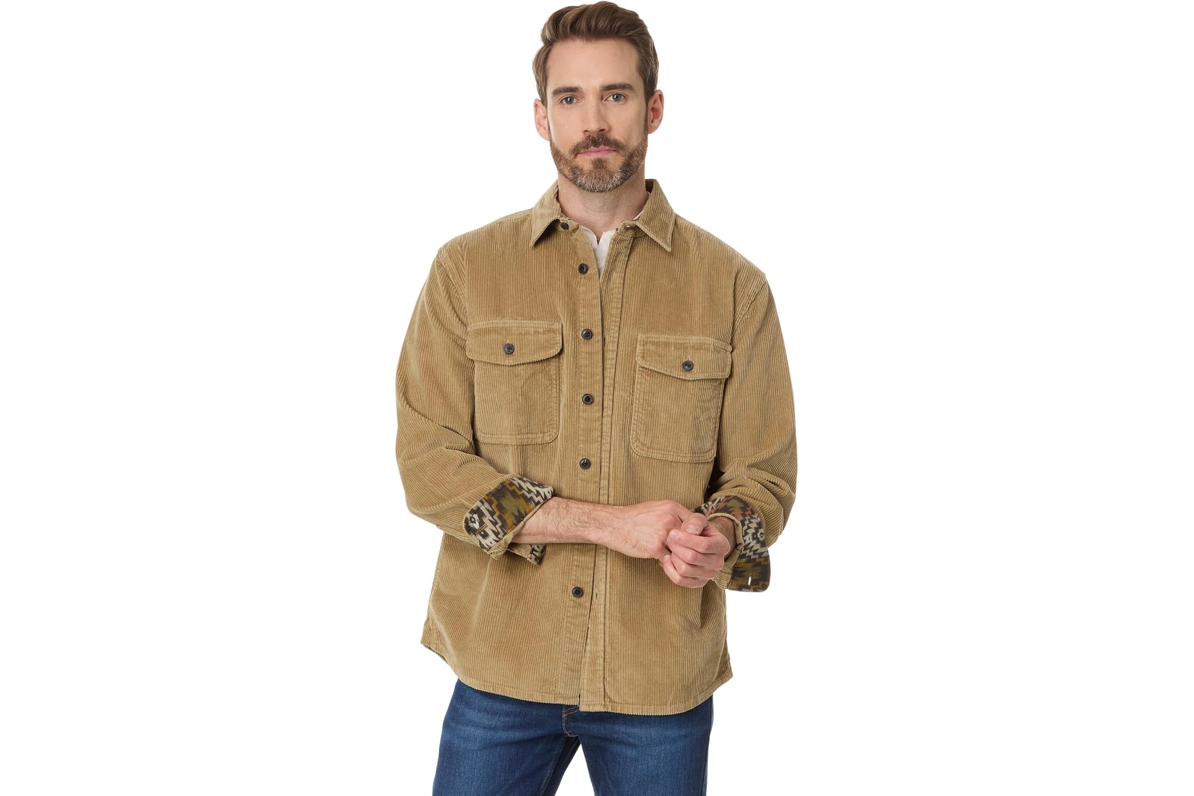 Мужская рубашка Pendleton Belmont Corduroy Overshirt 22090₽