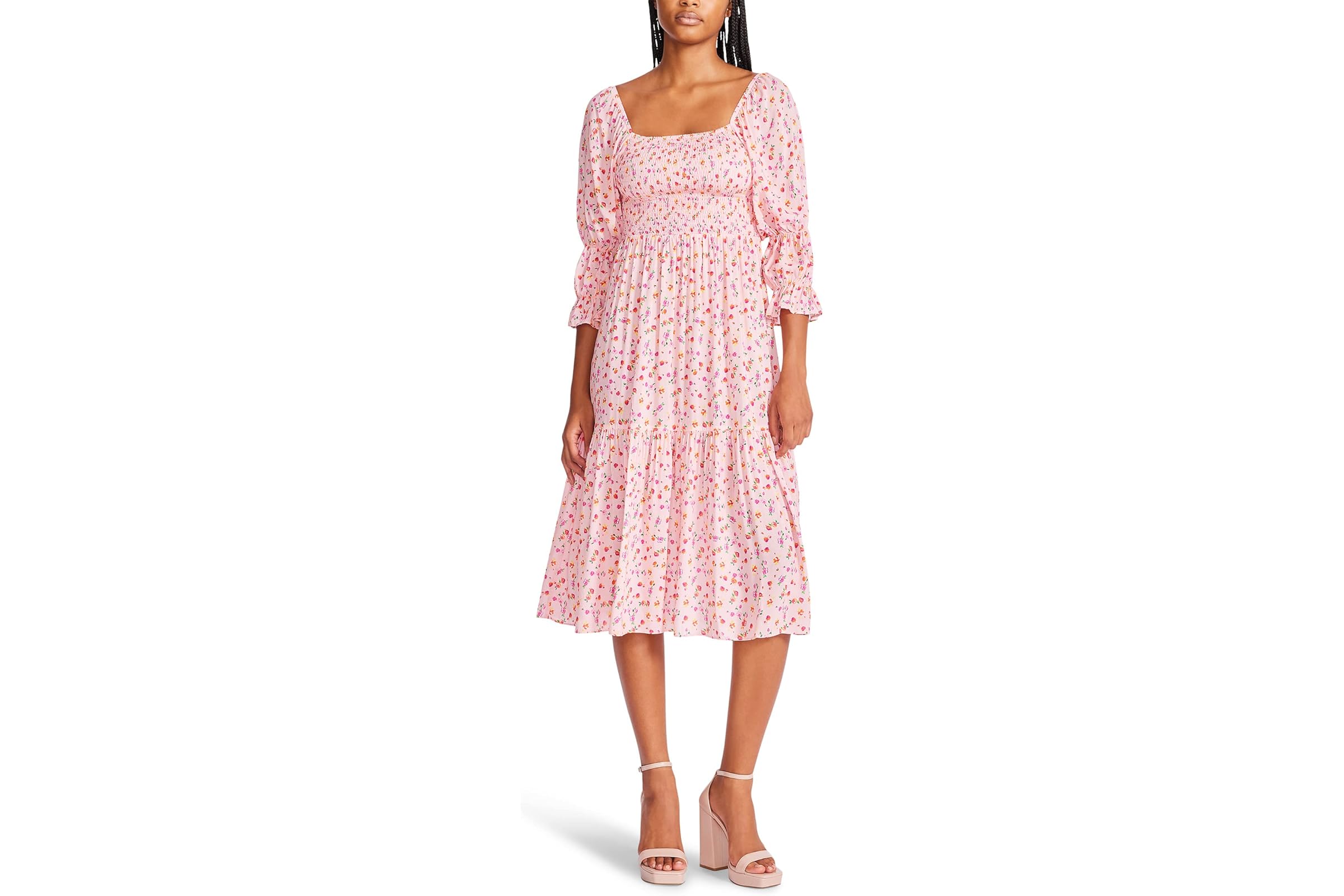 Платье Betsey Johnson Ditsy Rose Chiffon Midi Dress 12590₽