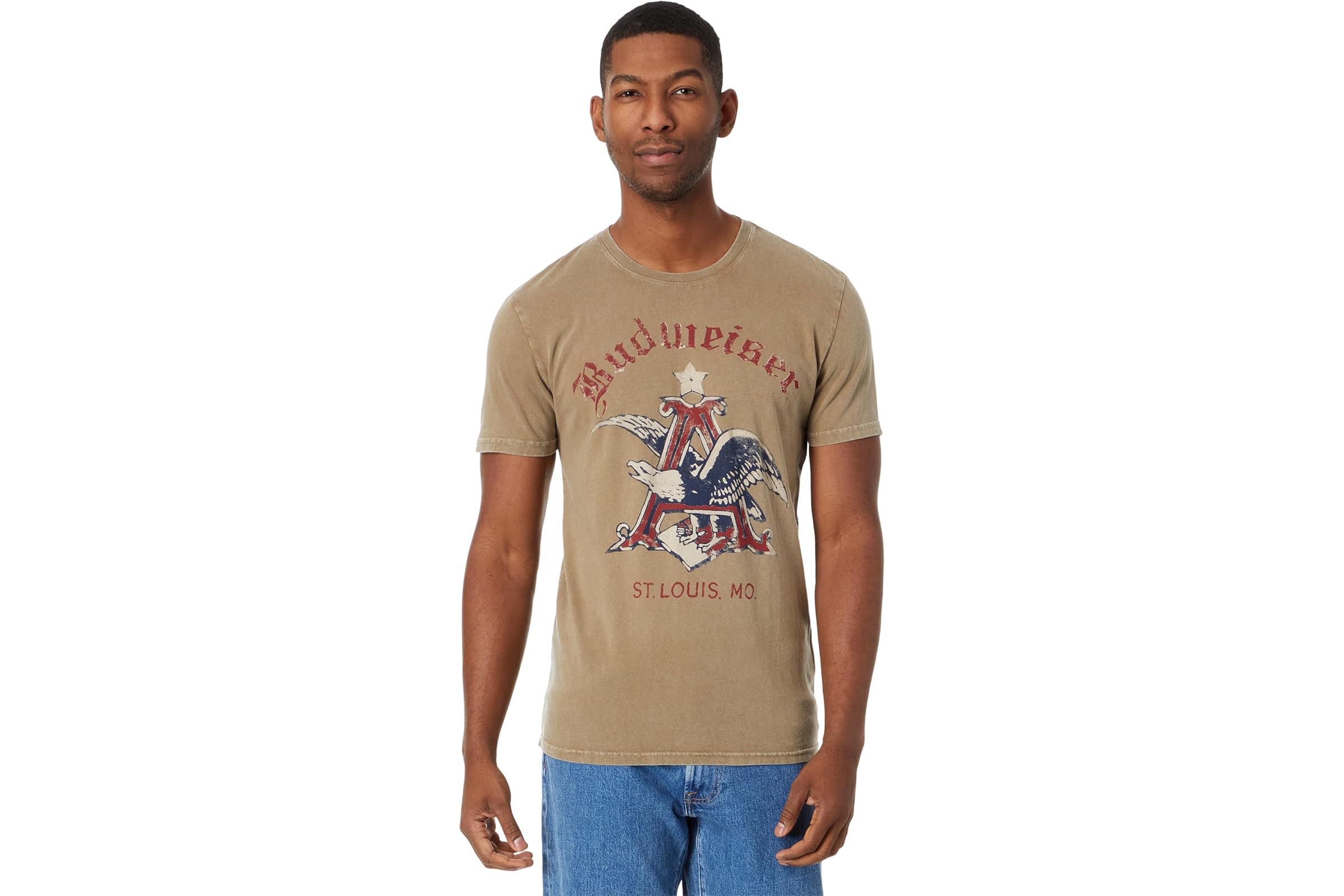 Мужская рубашка Lucky Brand Budweiser A Tee 6690₽