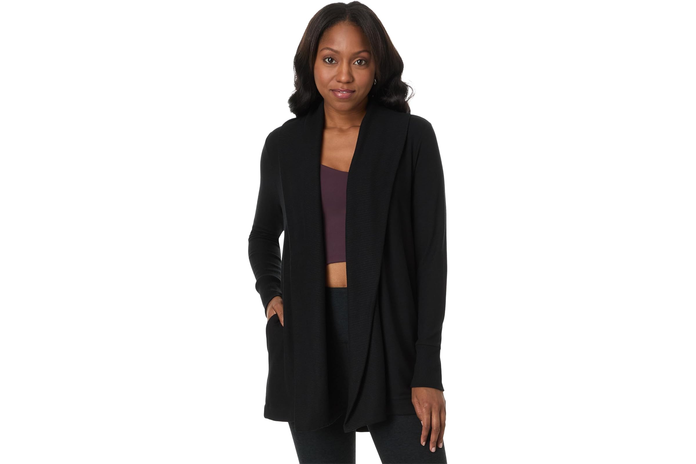 Beyond Yoga Relax Rib Cardigan 22690₽