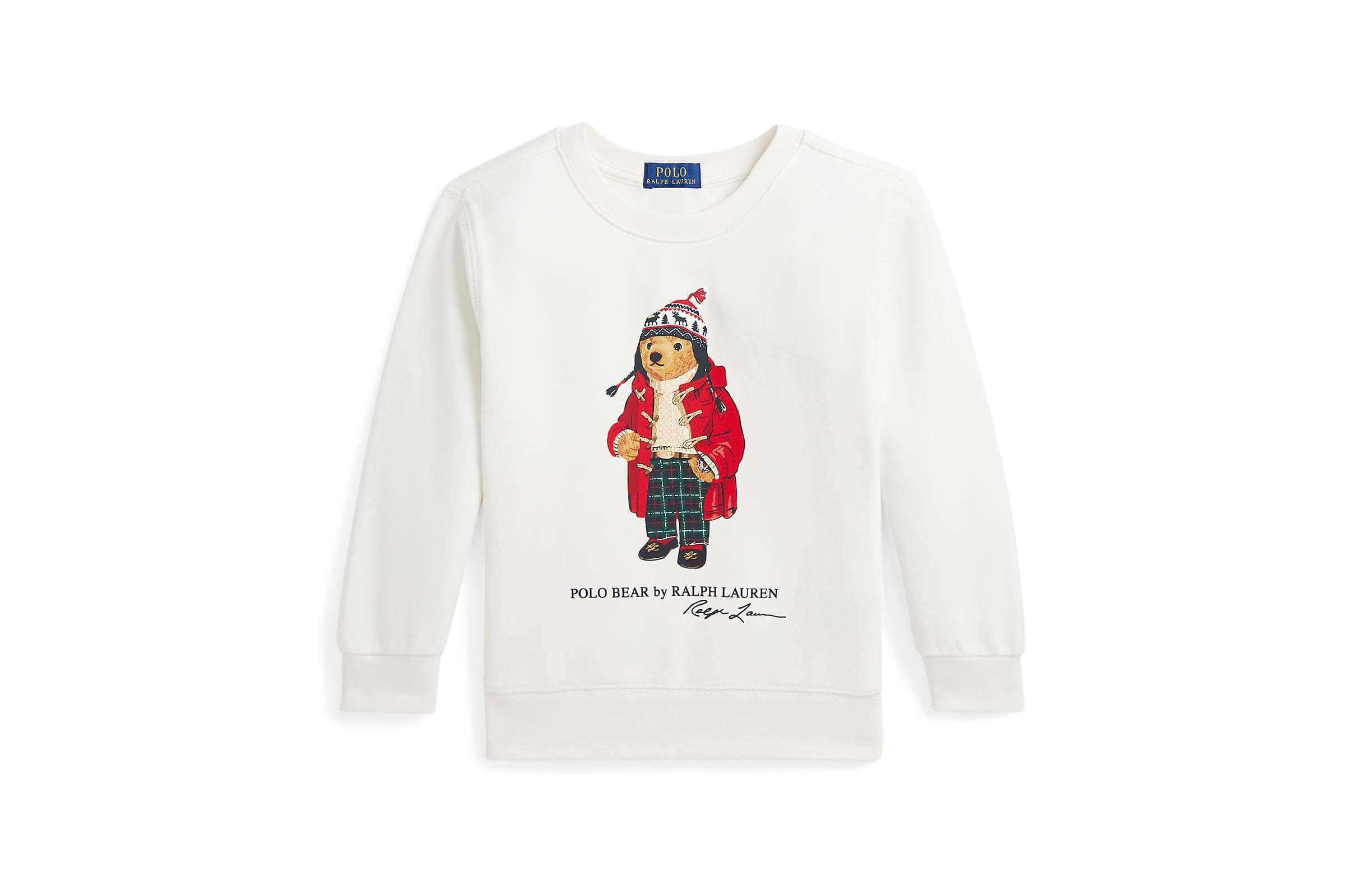 Свитер Polo Ralph Lauren Kids Polo Bear Fleece Sweatshirt ToddlerLittle Kid 9290₽