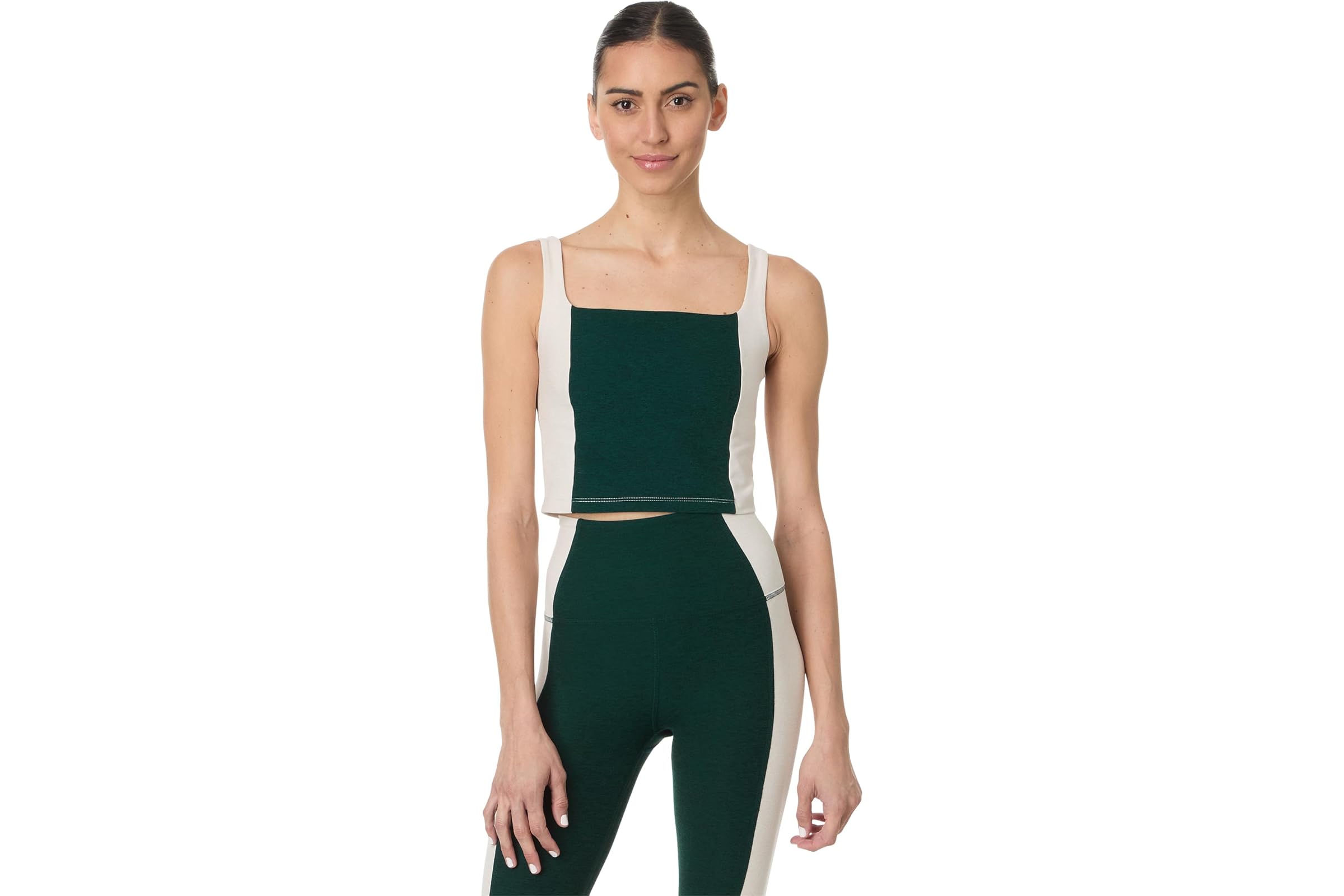Beyond Yoga Spacedye Vitality Color-Block Cropped Tank 12190₽