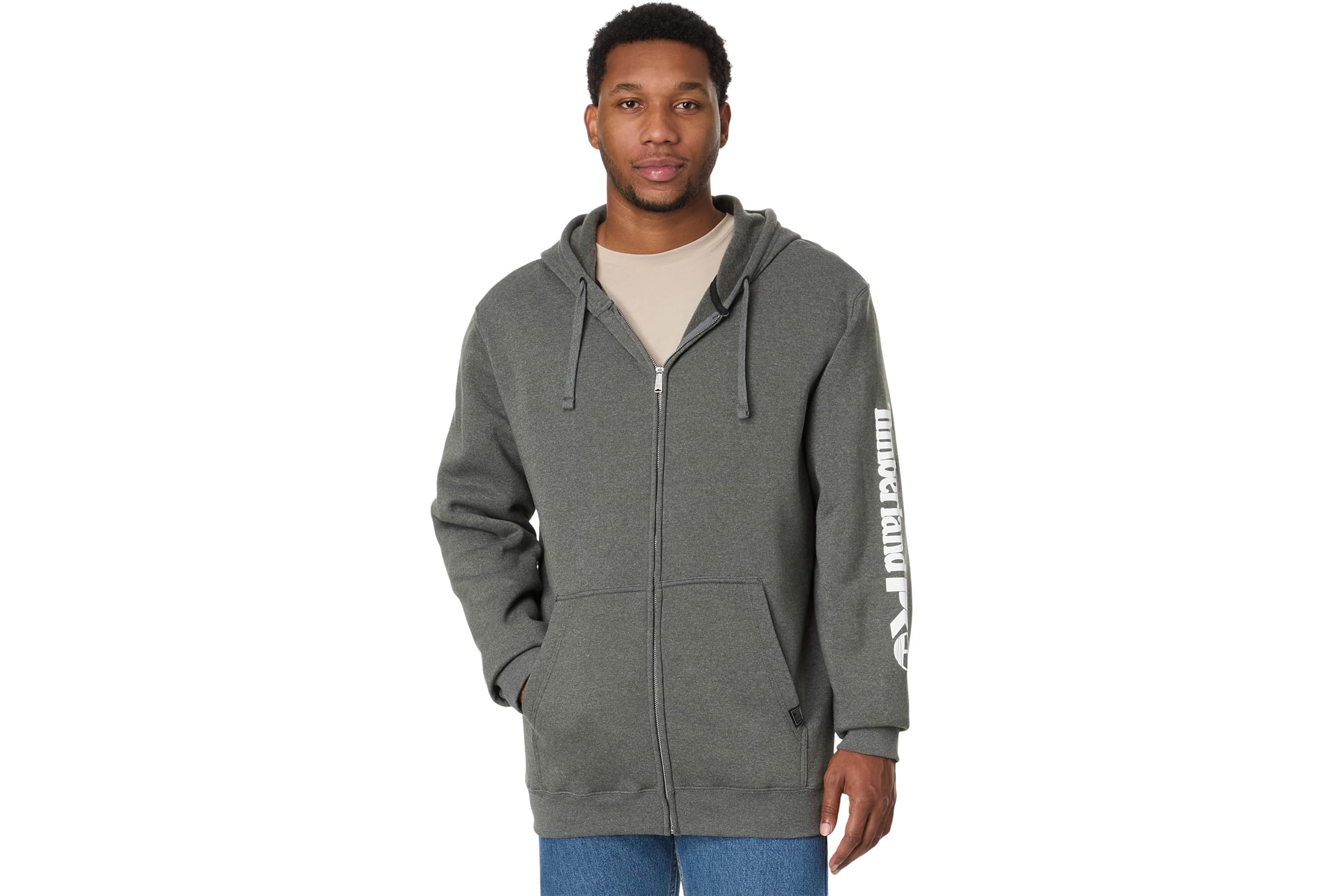 Мужская толстовка Timberland PRO Big - Tall Hood Honcho Sport Full-Zip Hooded Sweatshirt 11390₽