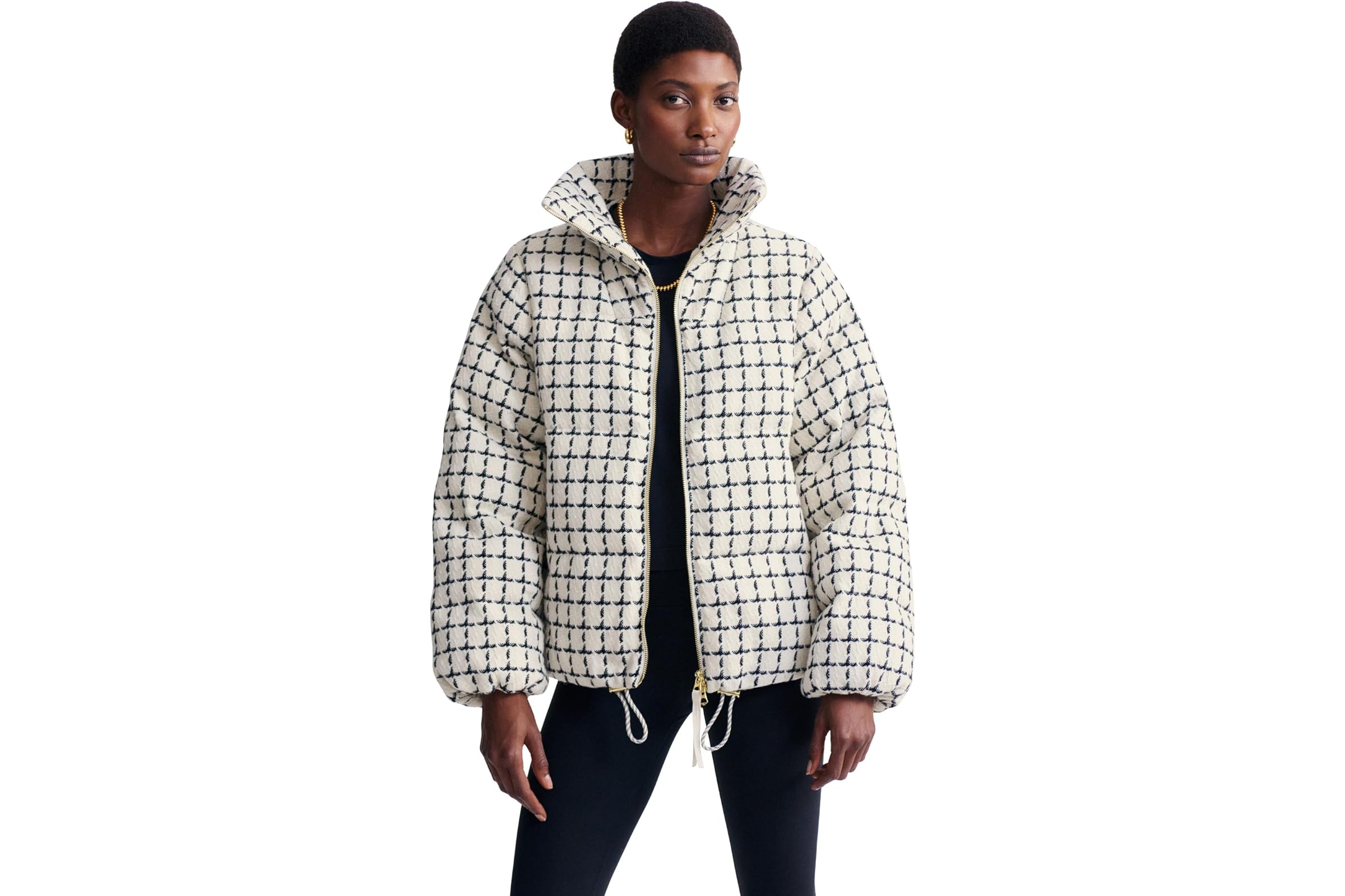 Varley Eugene Check Short Puffer 64490₽