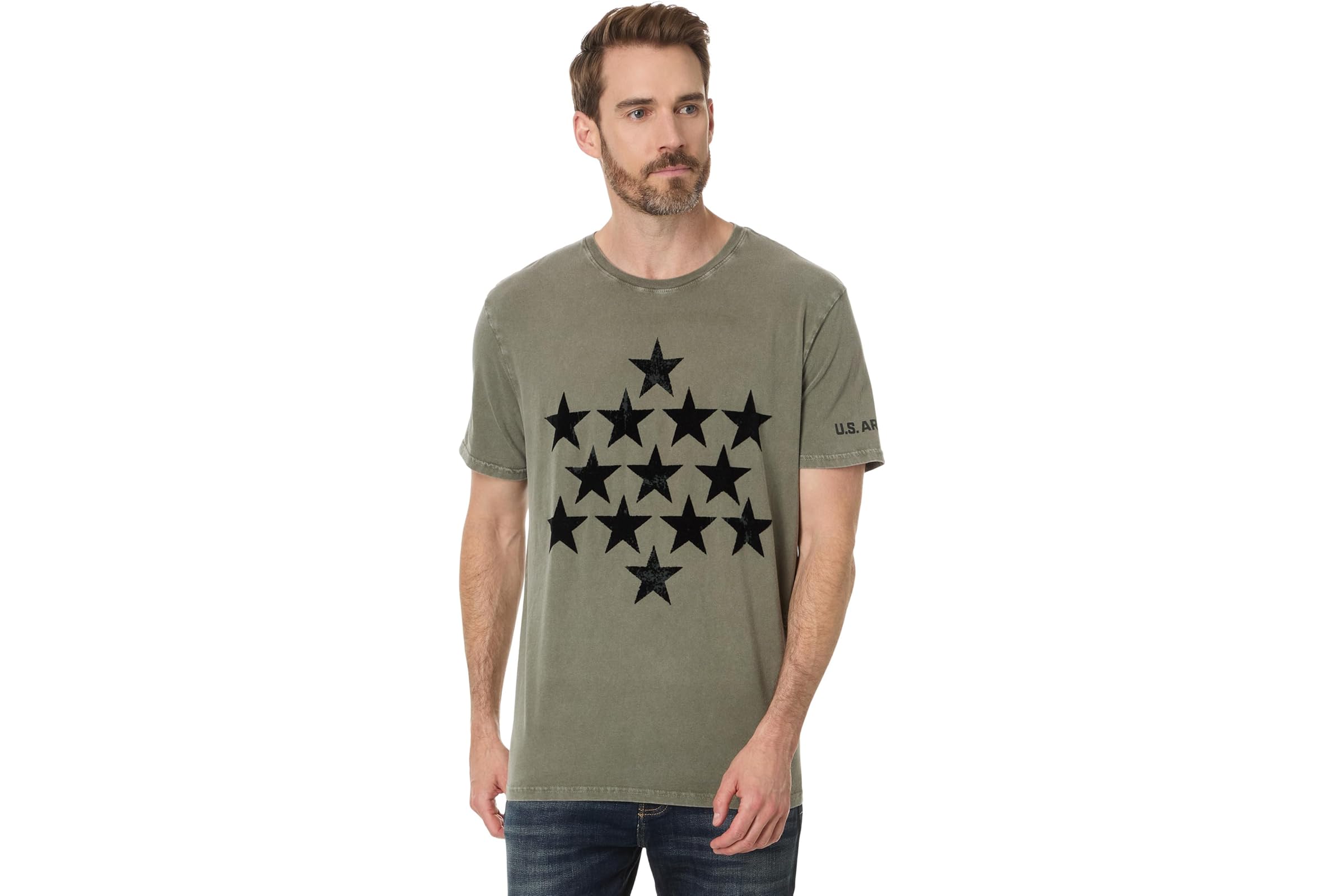 Мужская рубашка Lucky Brand Army Stars 7090₽