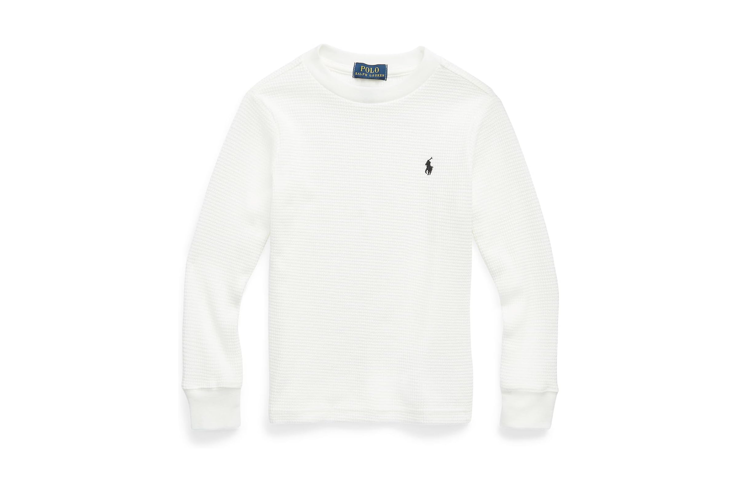 Свитер Polo Ralph Lauren Kids Waffle-Knit Cotton Long Sleeve Tee ToddlerLittle Kids 7290₽