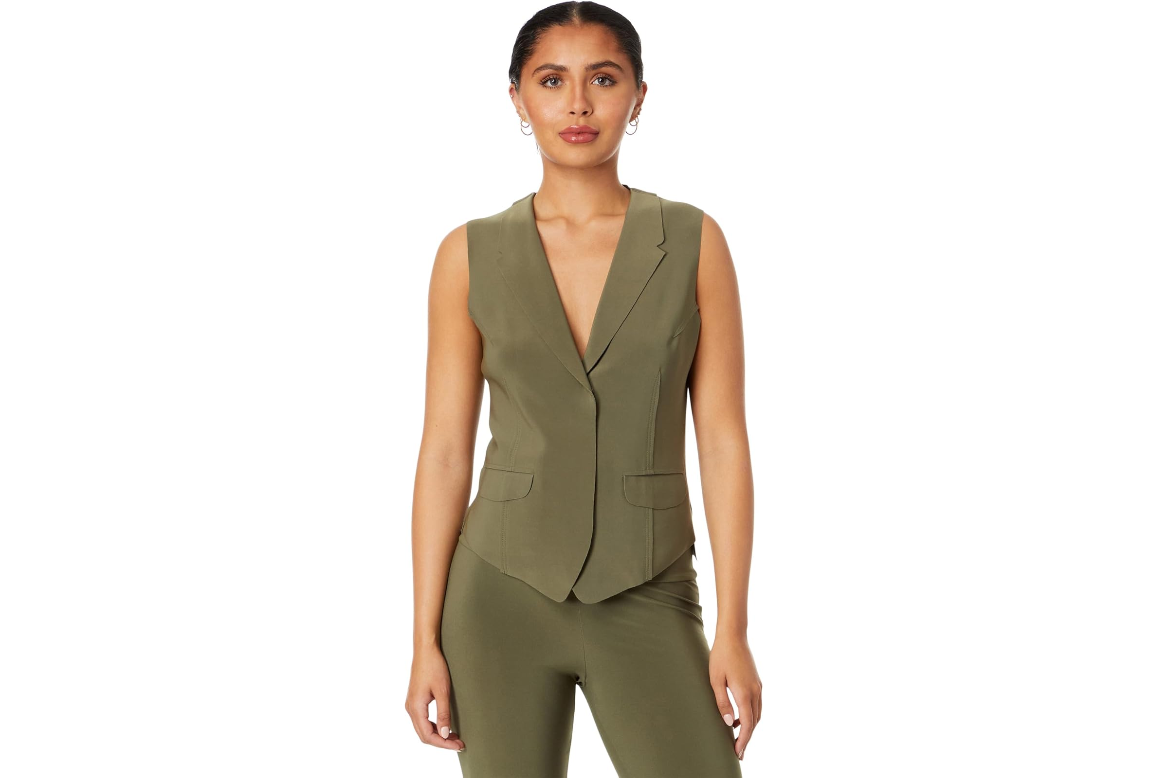 Norma Kamali Vest w Lapel 14090₽