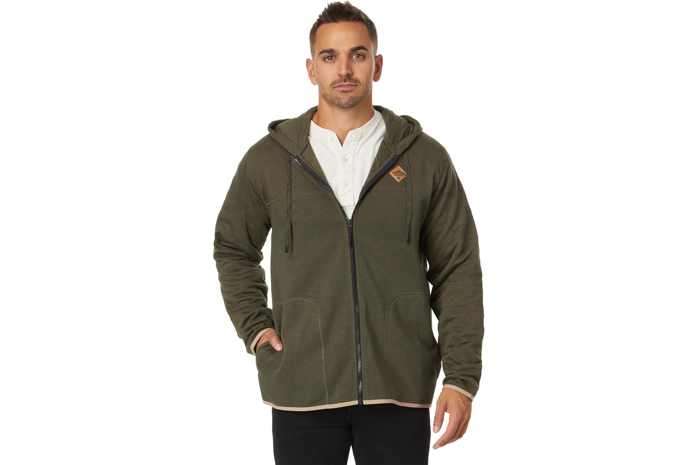 Мужская толстовка Hurley Chateau Quilted Full Zip 11490₽
