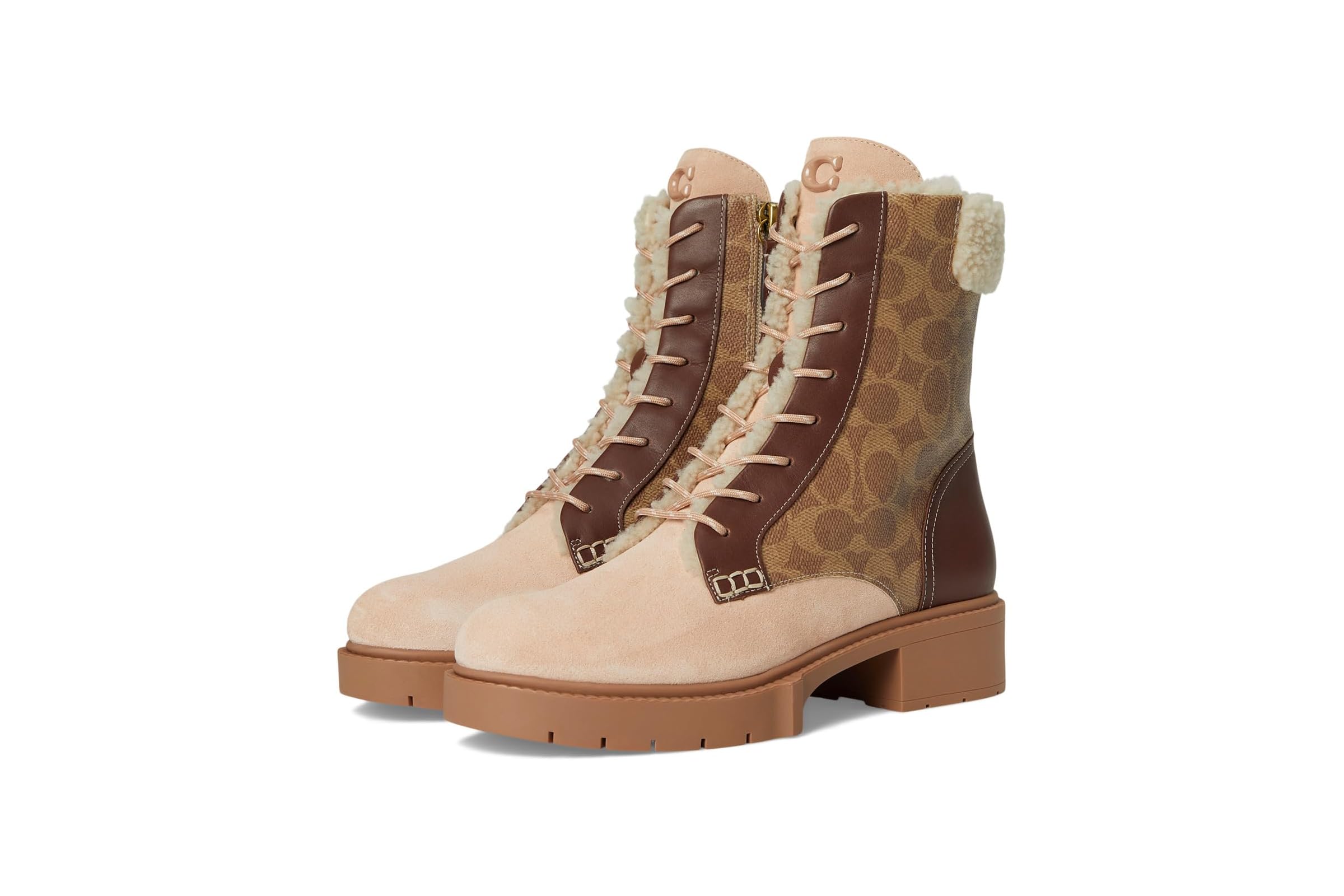 Ботинки COACH Leighton Signature Shearling Bootie 49990₽