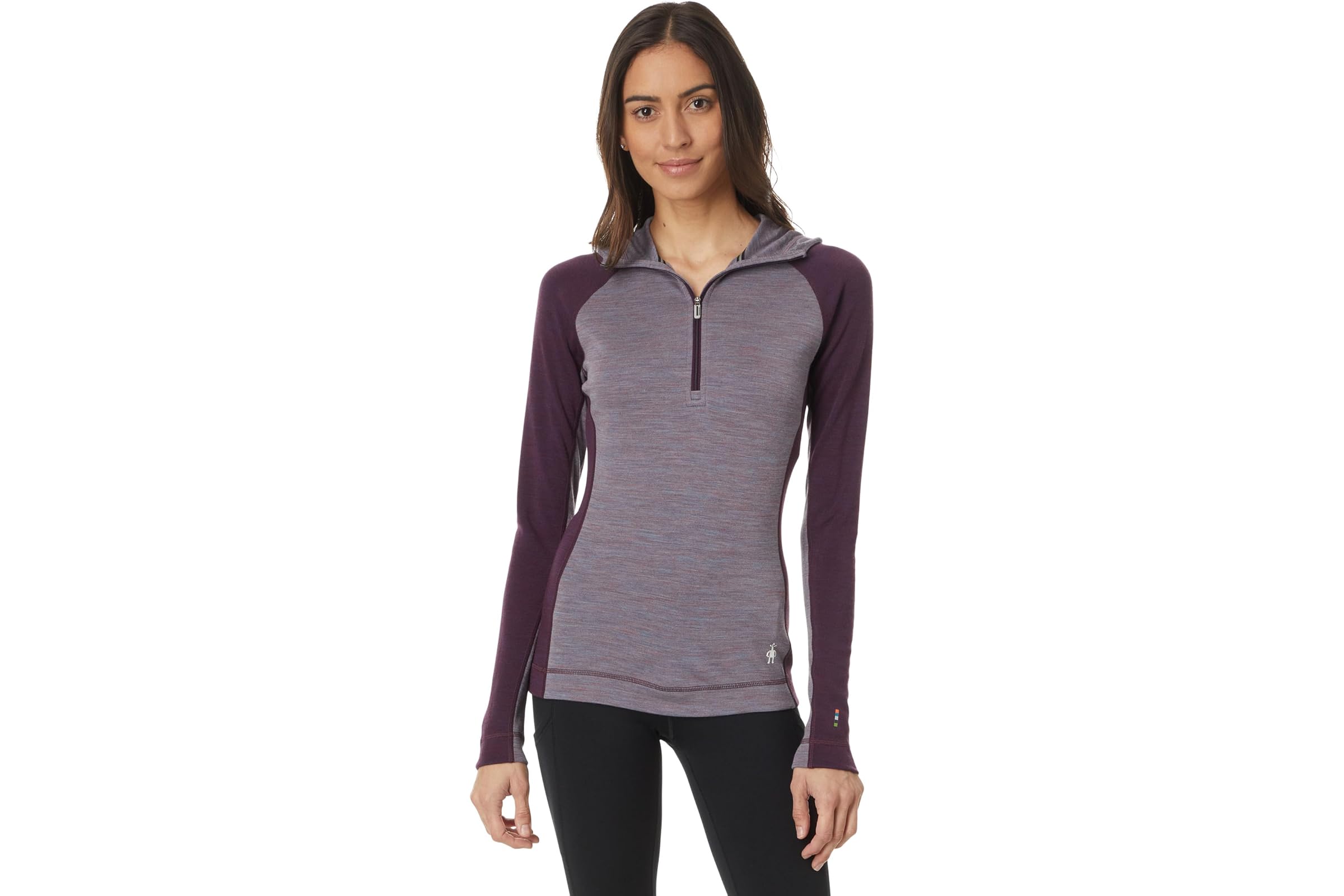 Smartwool Classic Thermal Merino Base Layer 12 Zip Hoodie 26190₽