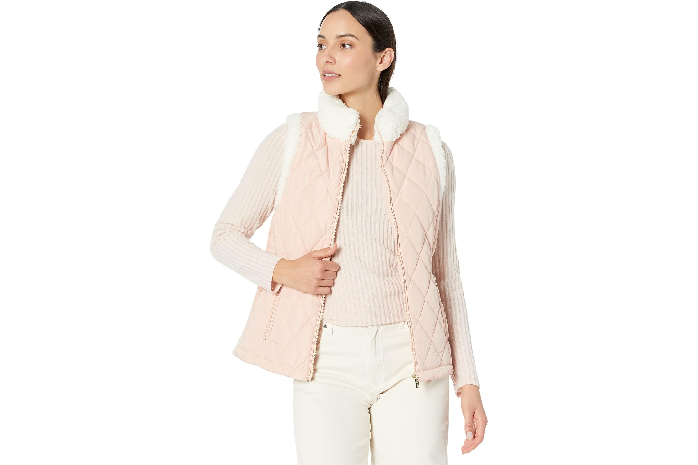 Calvin Klein Diamond Quilt with Sherpa 15190₽