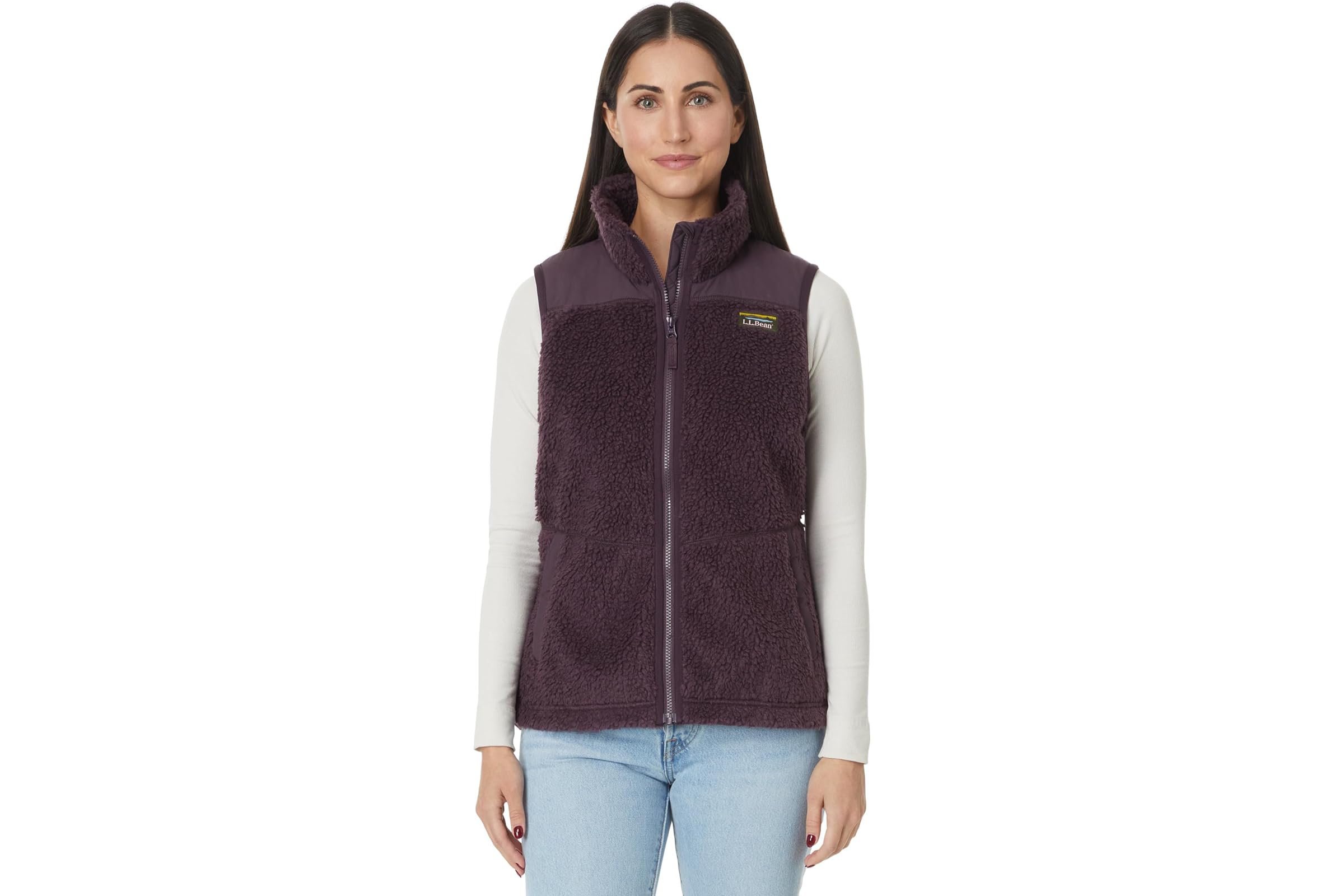 LLBean Beans Sherpa Fleece Vest 14690₽