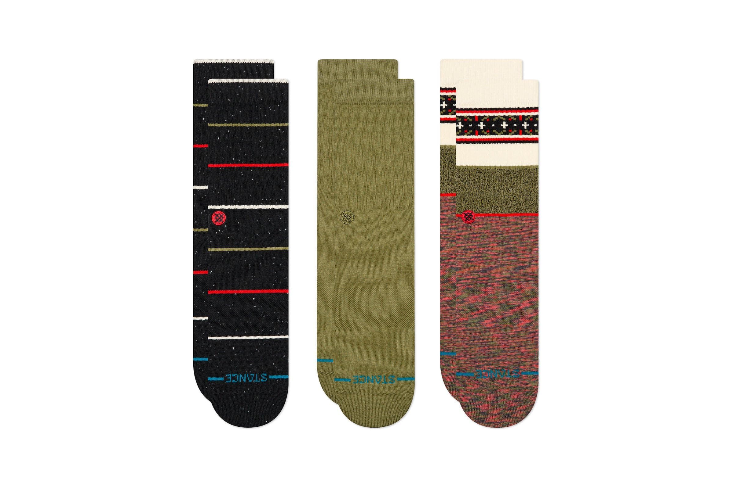 Носки Stance Greetings 3 Pack Crew