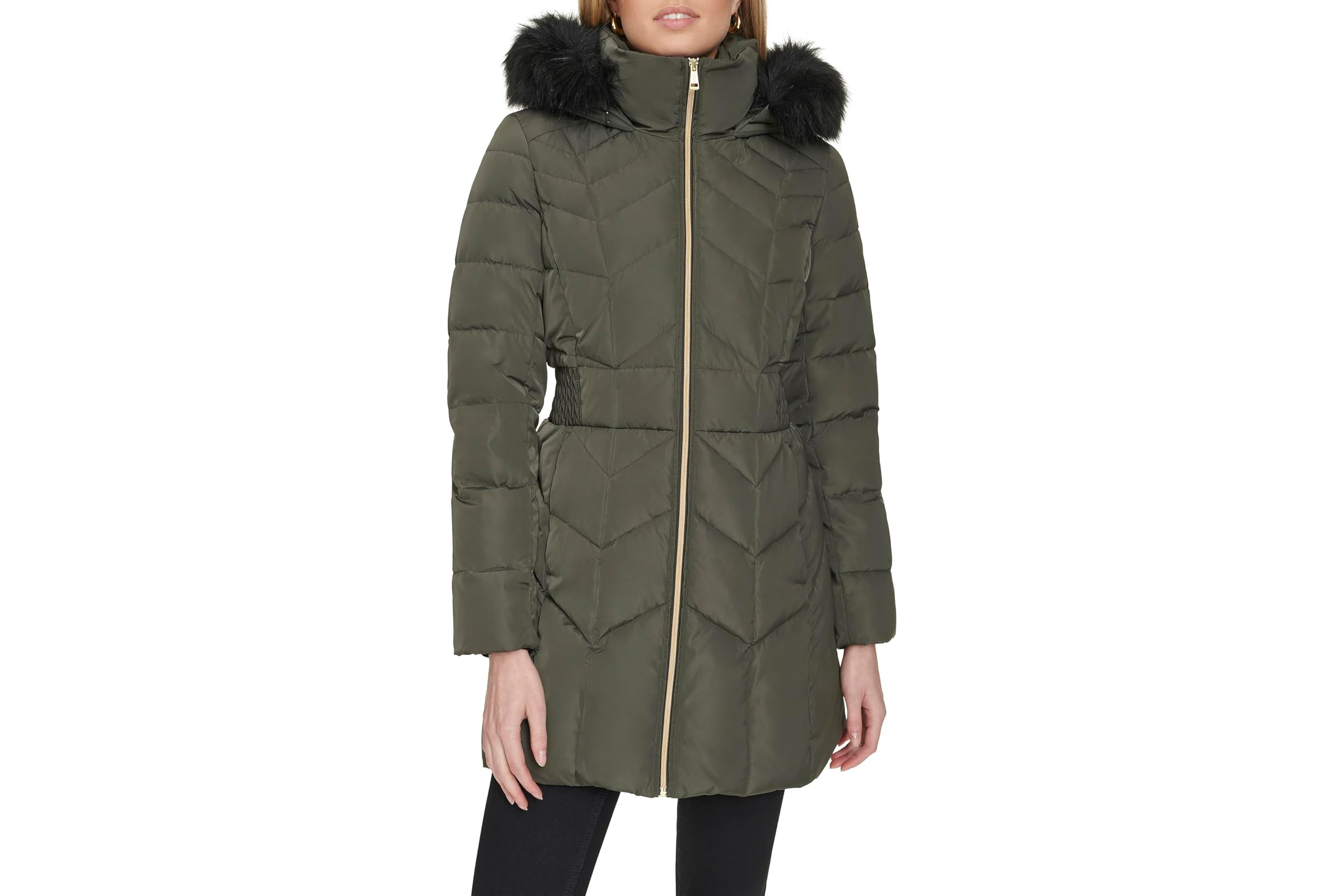 Cole Haan Taffeta Down Coat 35090₽