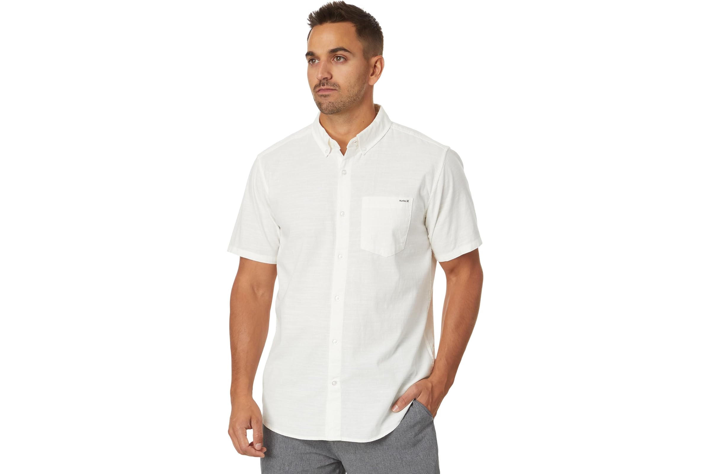 Мужская рубашка Hurley O-O Stretch Ss 9490₽