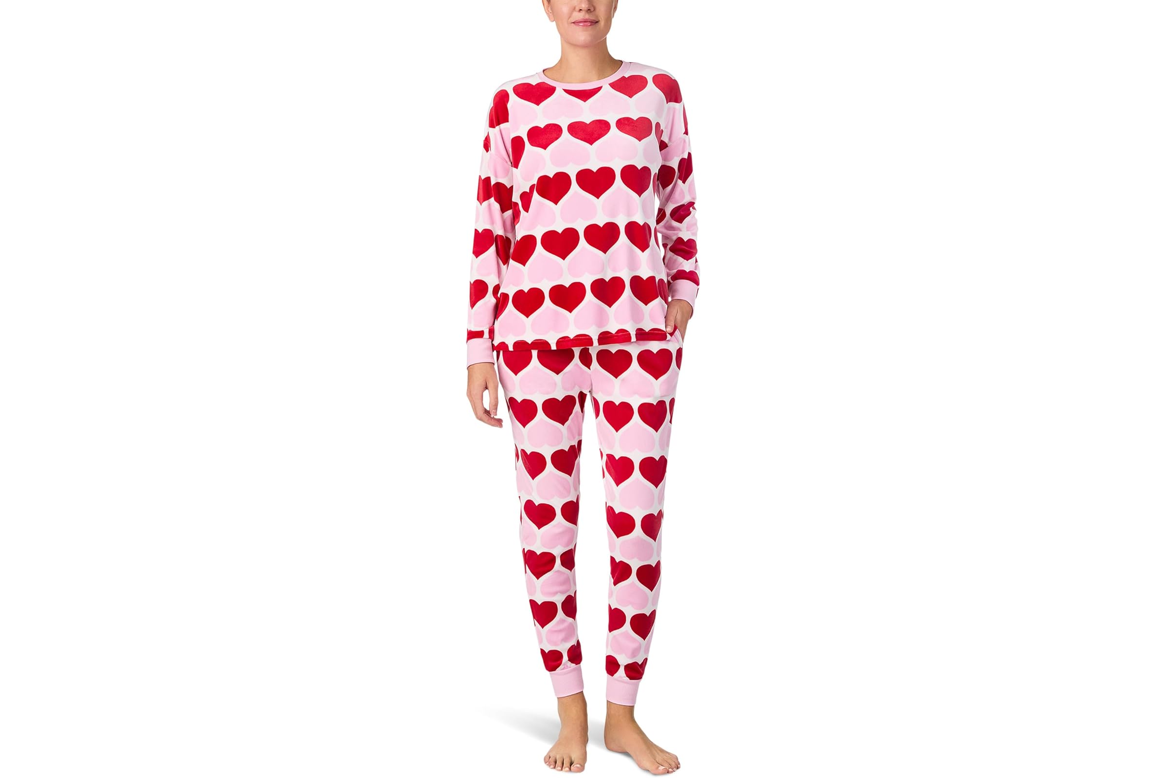 Kate Spade New York Stretch Velour Long Sleeve Jogger Set 7690₽