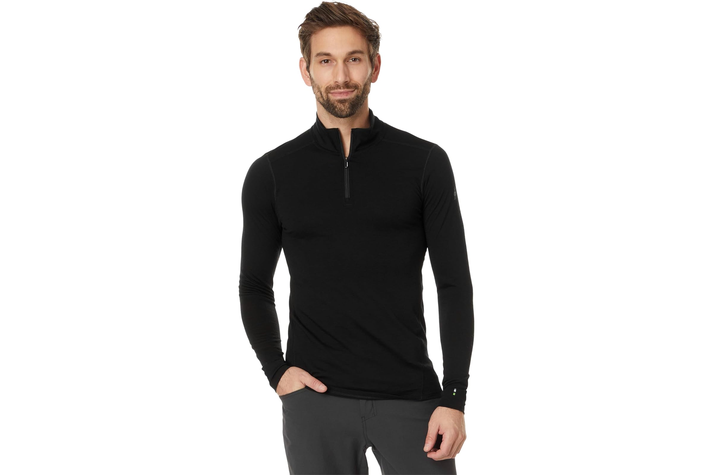 Мужская рубашка Smartwool Classic All-Season Merino Base Layer 14 Zip 18090₽