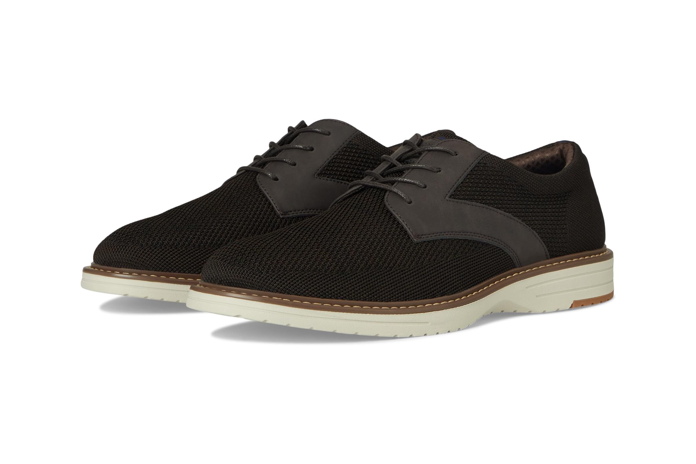 Nunn Bush Griff Plain Toe Knit Oxford Lightweight and Comfortable for any Occasion Knit Lace-Up