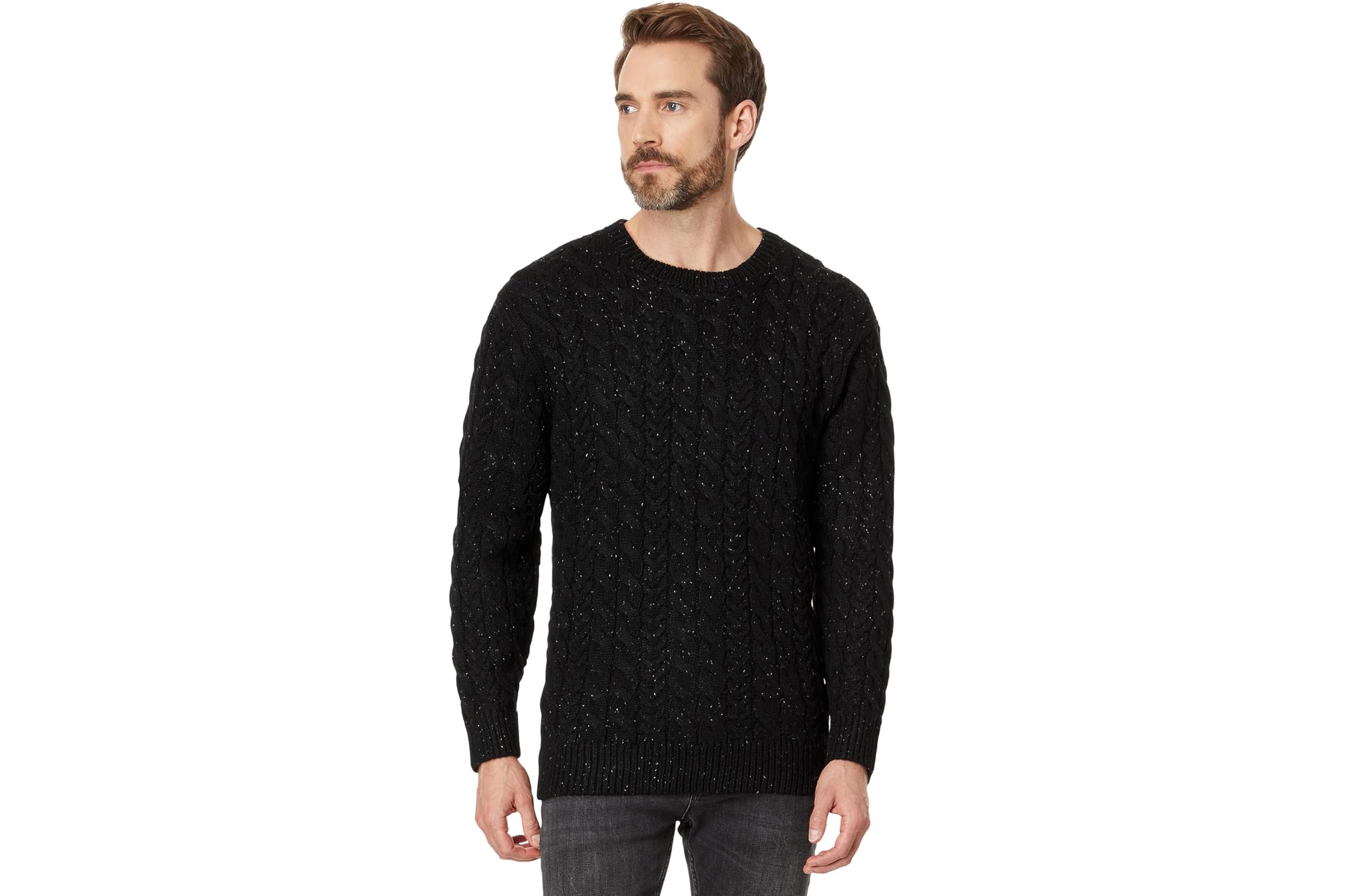 Мужская толстовка Lucky Brand Cable Crew Neck Sweater 16990₽