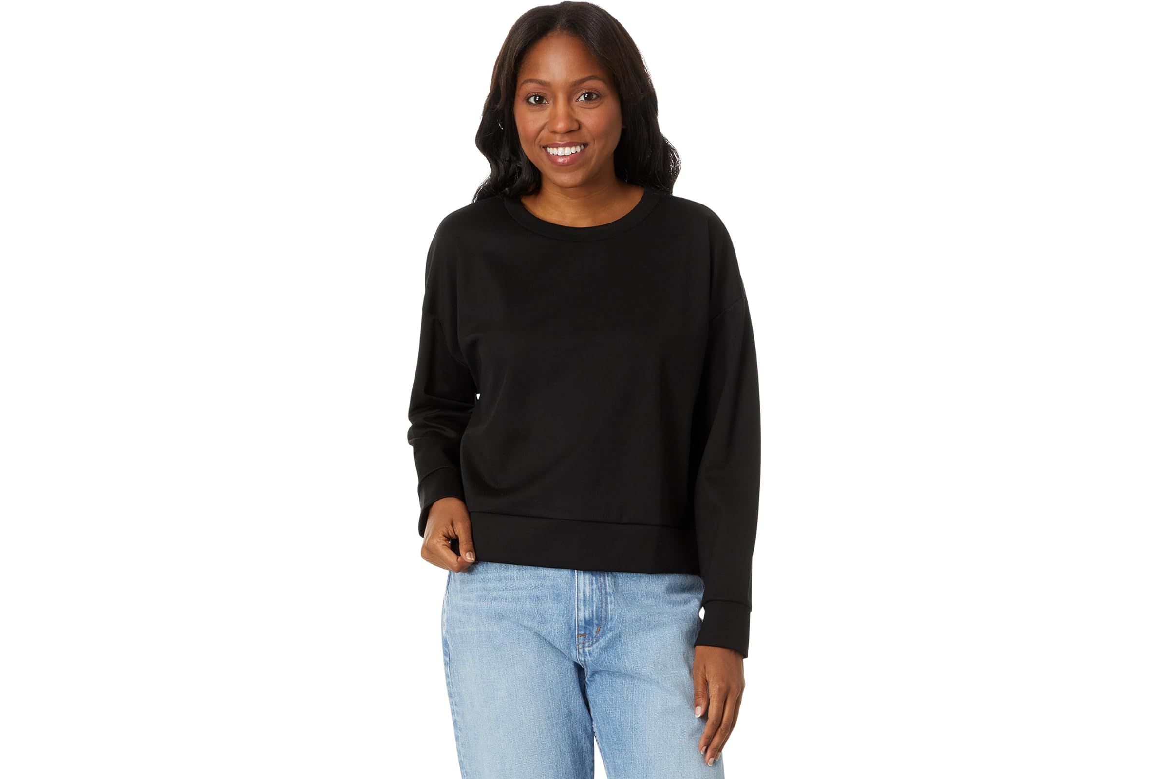 Eileen Fisher Round Neck Boxy Top 20190₽