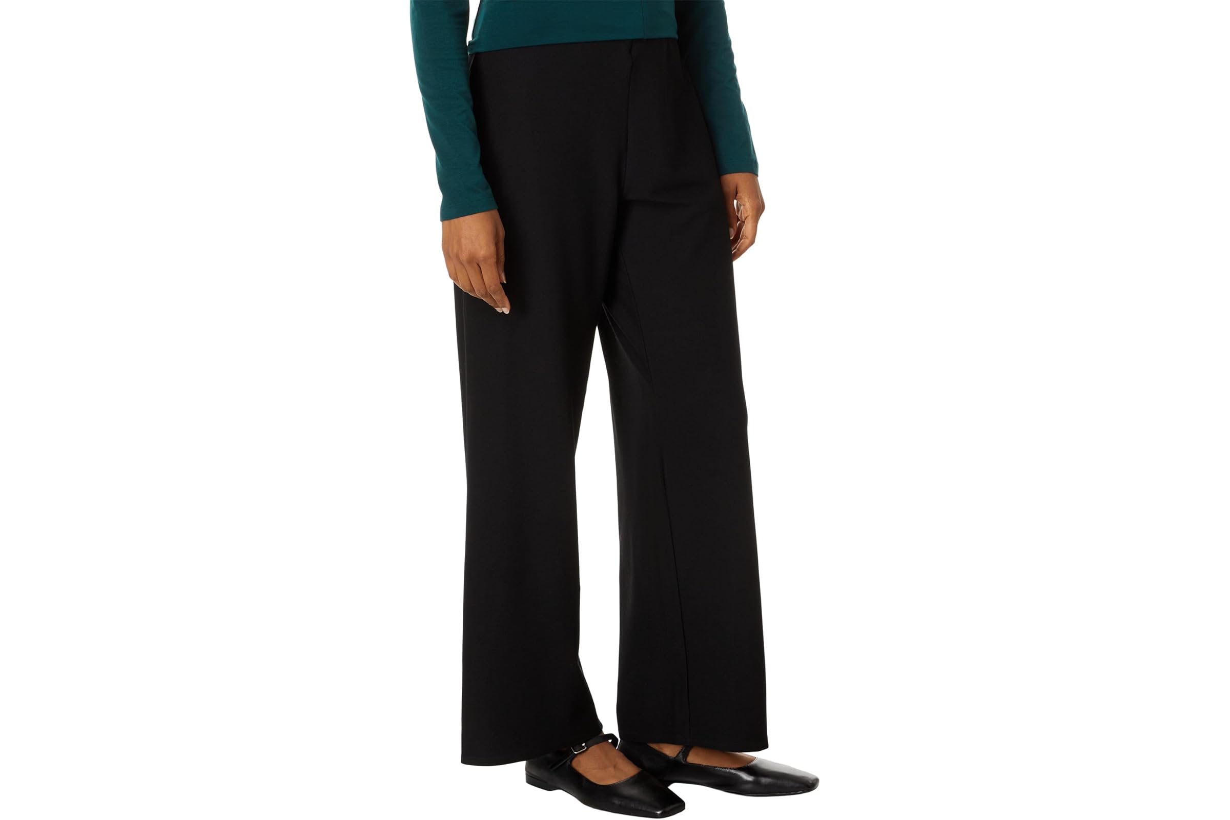 Брюки Eileen Fisher Petite High Waisted Wide Full Length Pants 24890₽