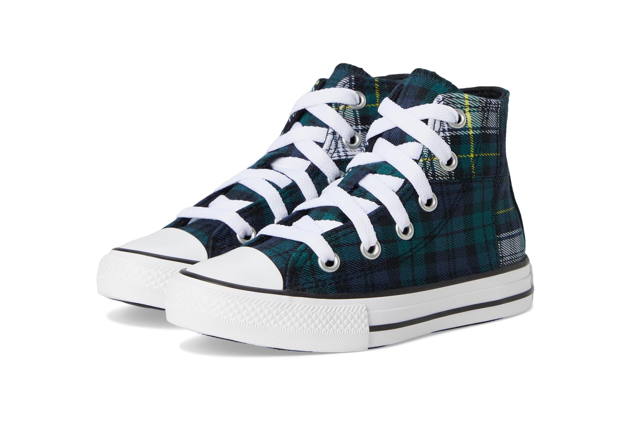 Мужские кроссовки Converse Kids Chuck Taylor All Star Plaid Little Kid 5890₽