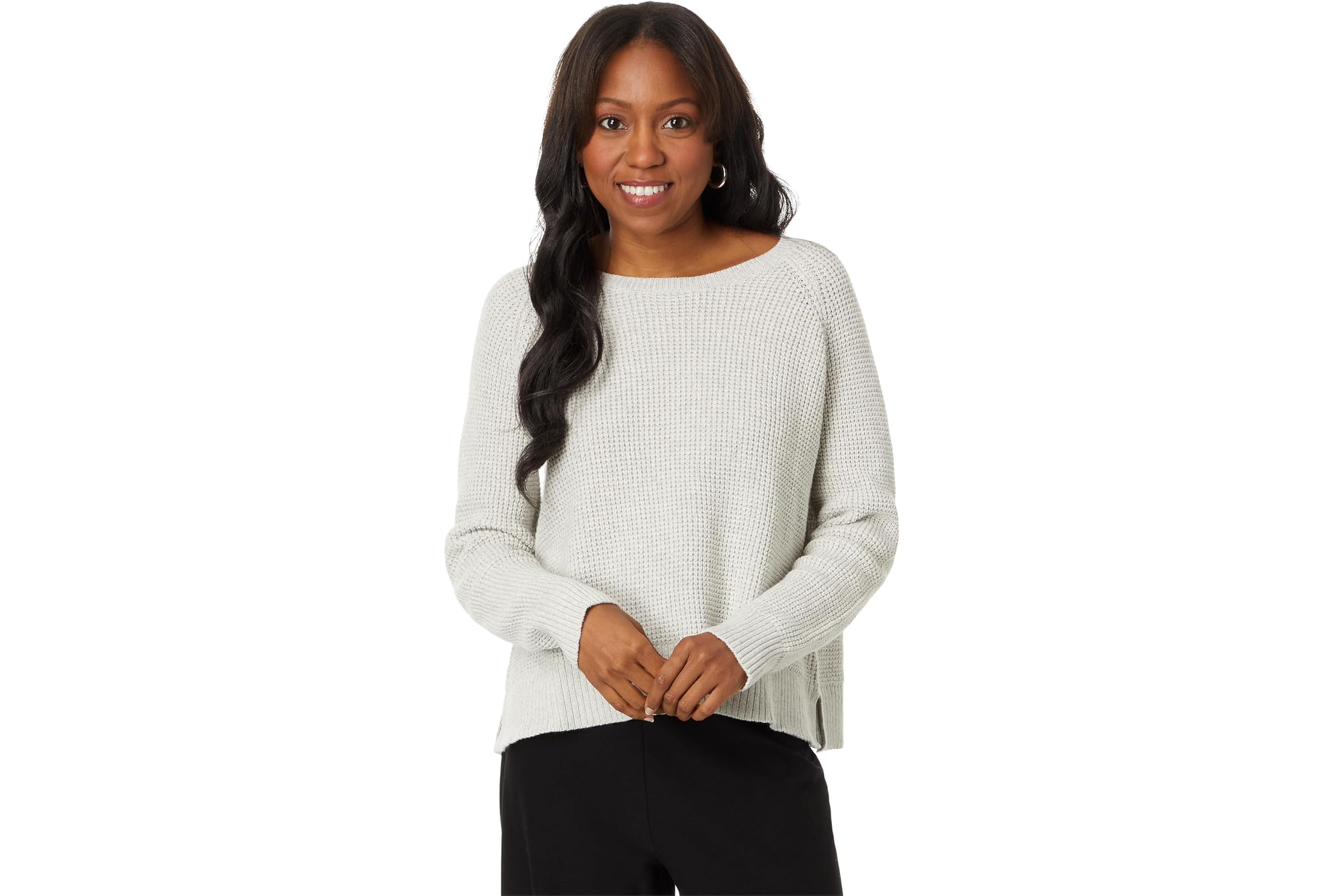 Eileen Fisher Raglan Sleeve Sweater