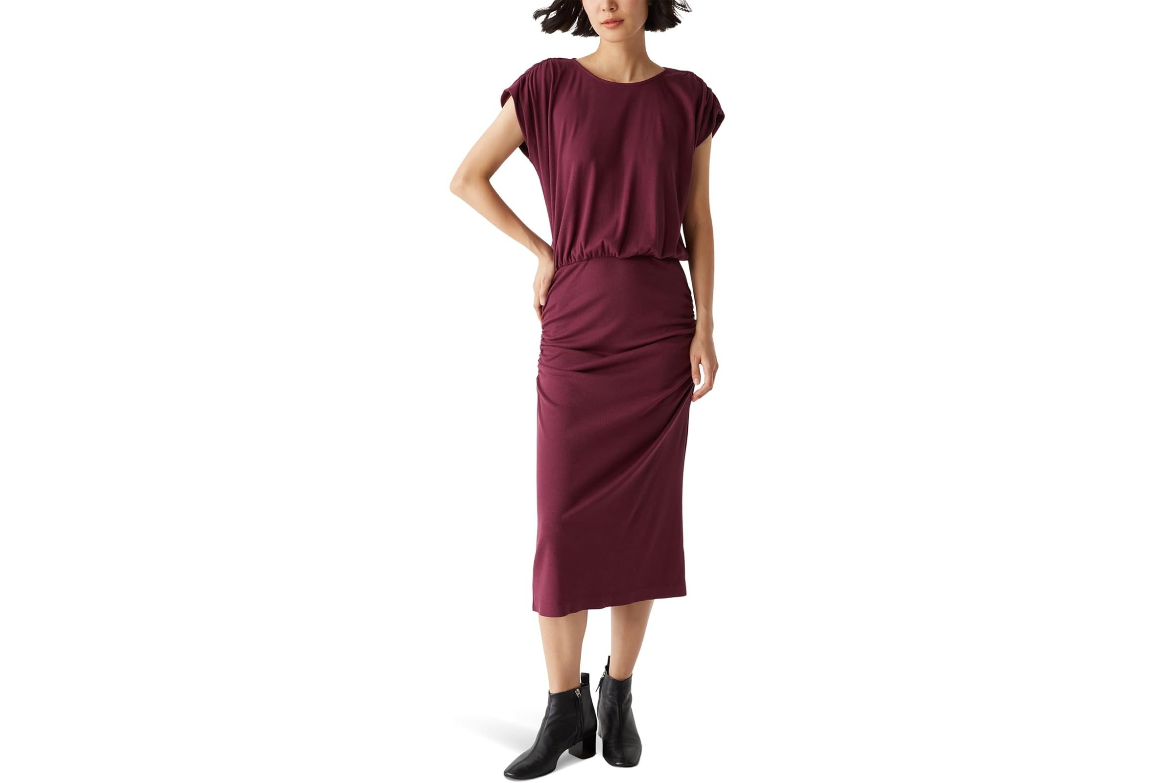 Платье Michael Stars Pippa Gathered Empire Midi Dress