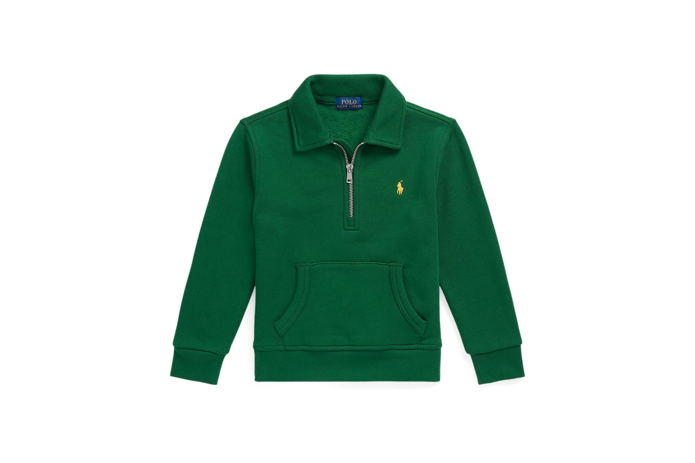 Свитер Polo Ralph Lauren Kids Fleece Quarter-Zip Pullover ToddlerLittle Kid 10190₽