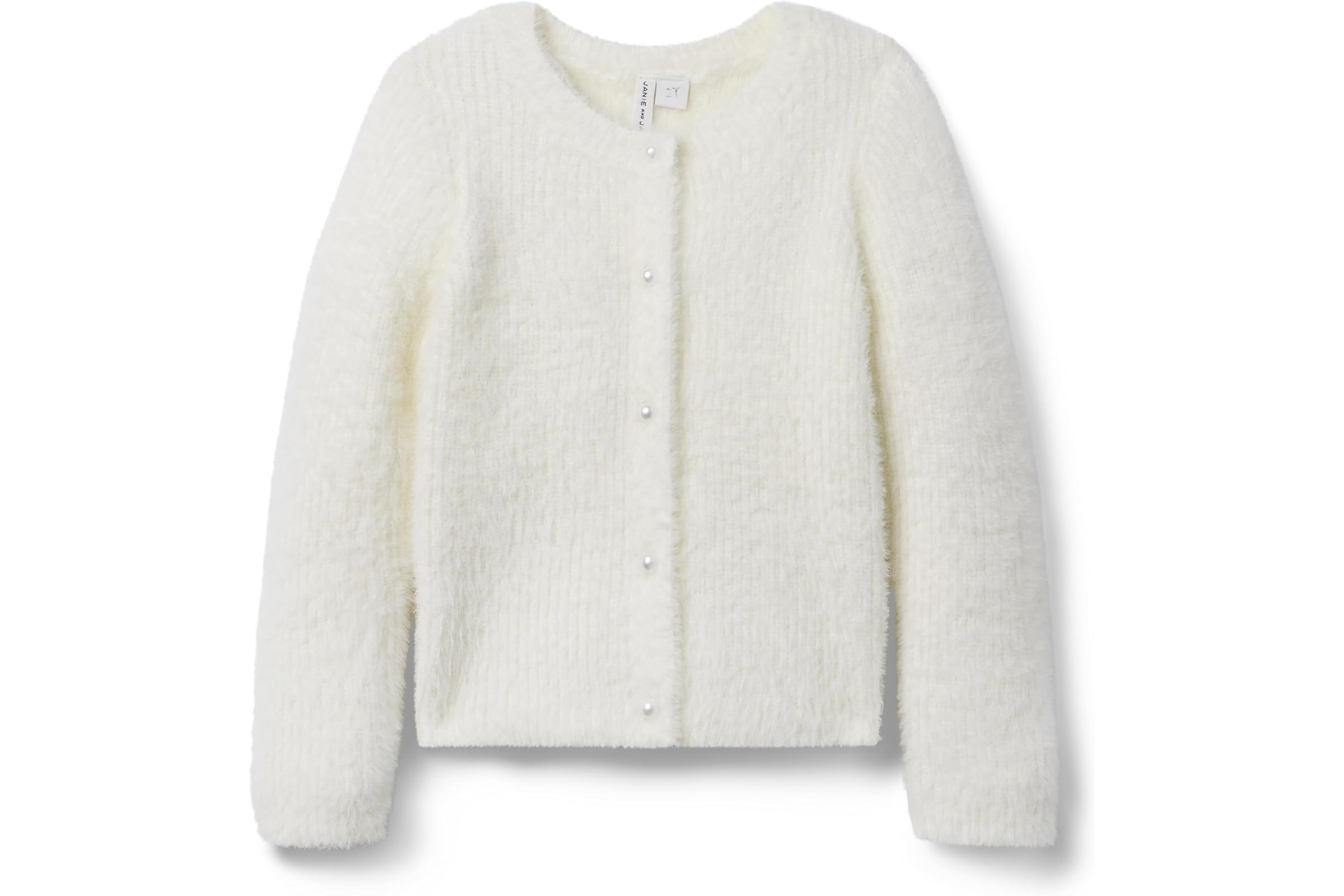 Janie and Jack Ivory Button Down Cardigan ToddlerLittle KidBig Kid 10190₽
