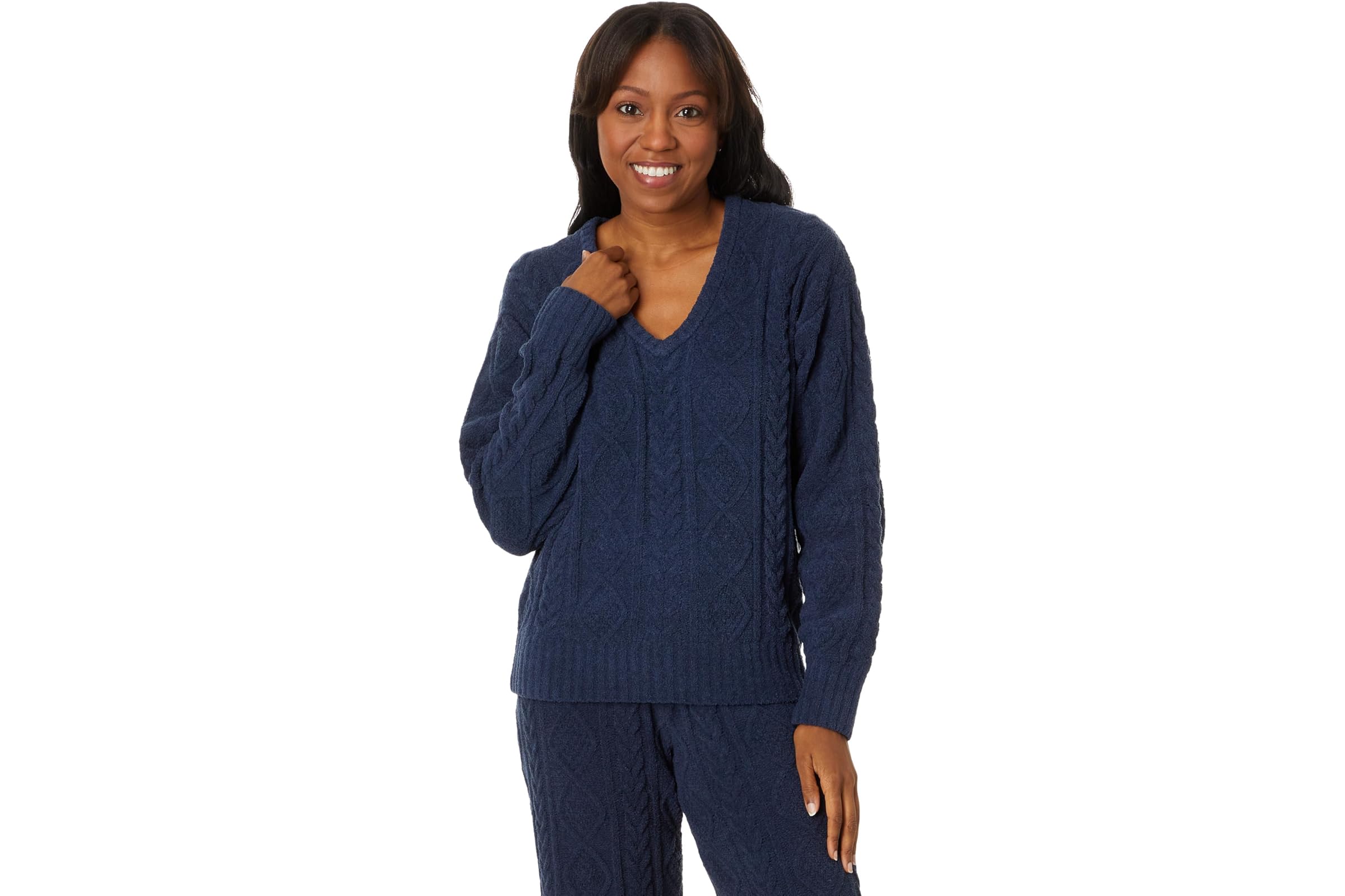 PJ Salvage Cable Crew Lounge Long Sleeve Top 5090₽