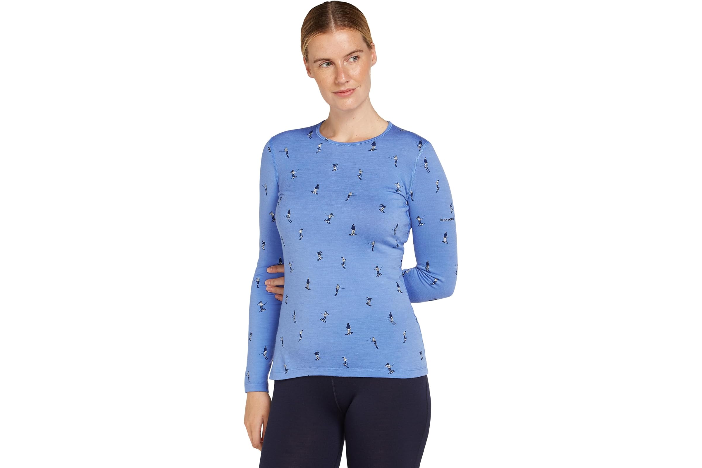 Icebreaker Merino 200 Oasis Long Sleeve Crewe Snow Day 16890₽