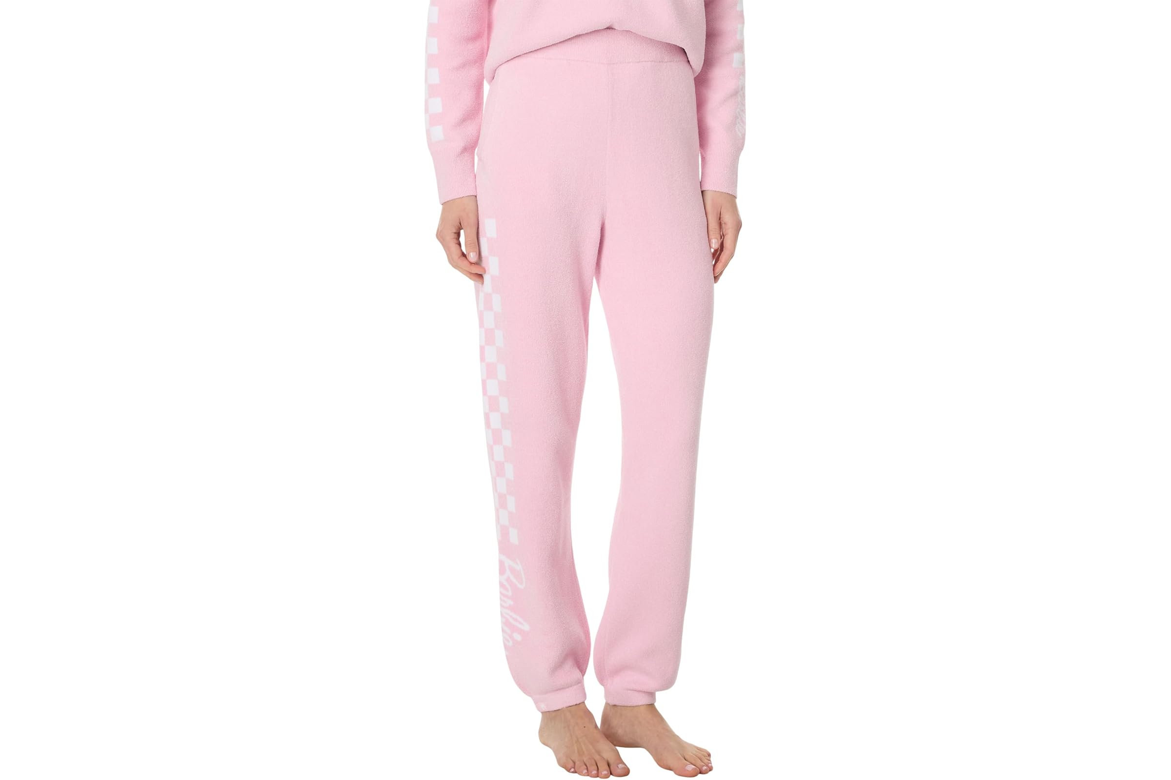Брюки Barefoot Dreams CozyChic Ultra Lite Checkered Barbie Joggers 29490₽
