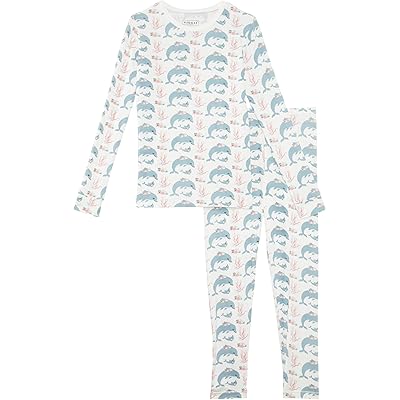 Пижама Kickee Pants Kids Print Long Sleeve Pajama Set (Big Kids)