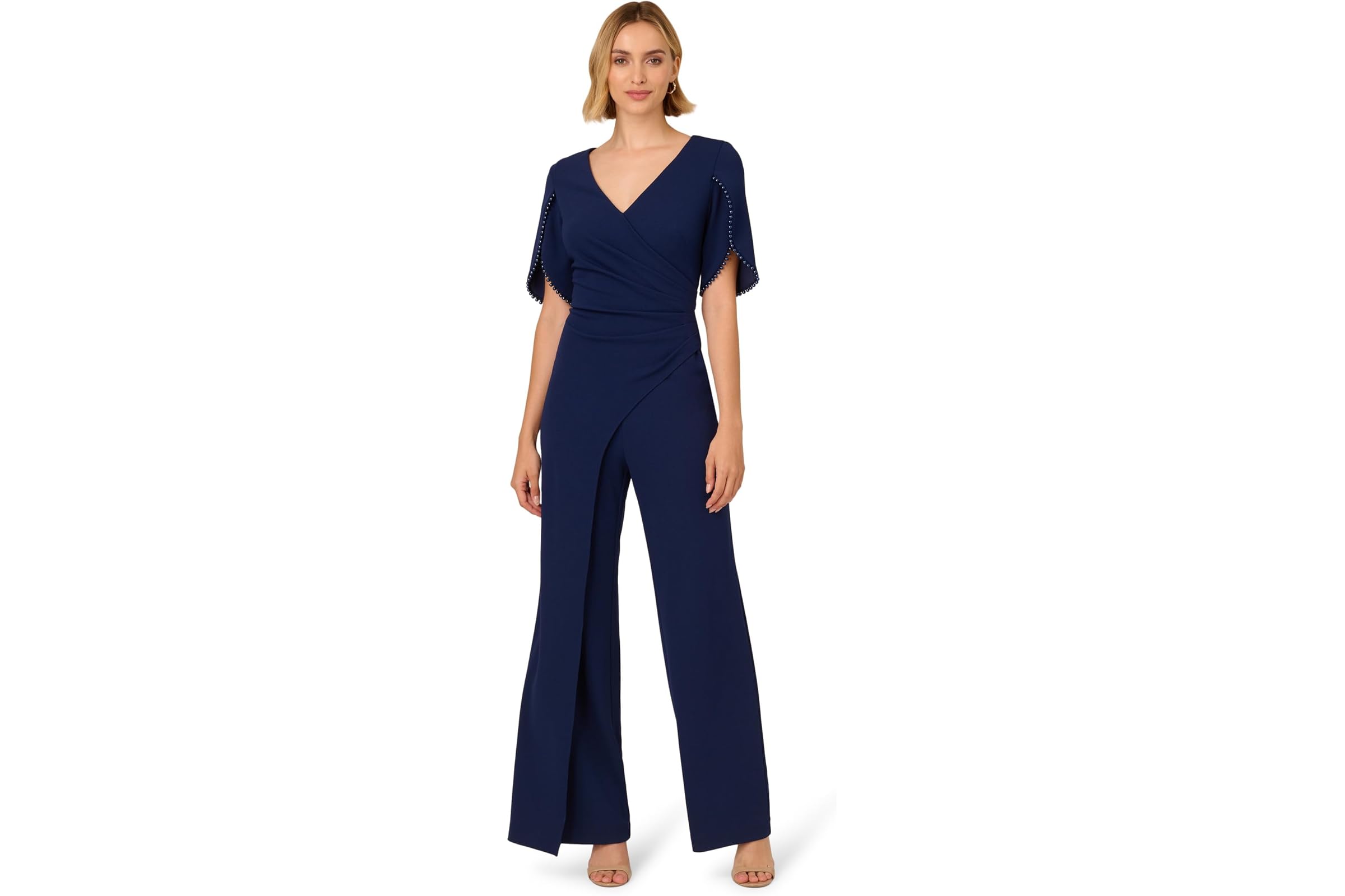 Комбинезон Adrianna Papell Pearl Knit Crepe Jumpsuit 28590₽
