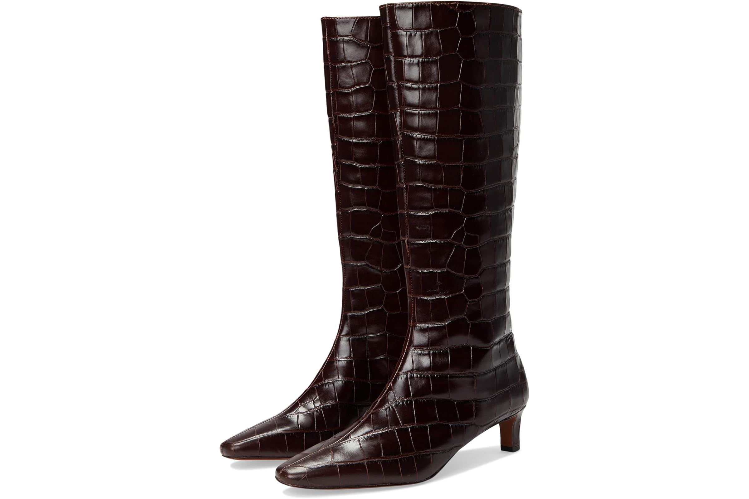 Ботинки Madewell Dorchester Dimes Tall Boot - Croc 49890₽
